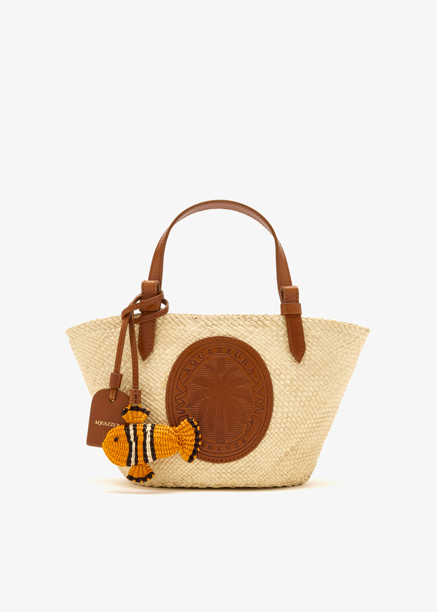 Tropical mini tote bag, Beige
Tropical mini tote bag, Beige