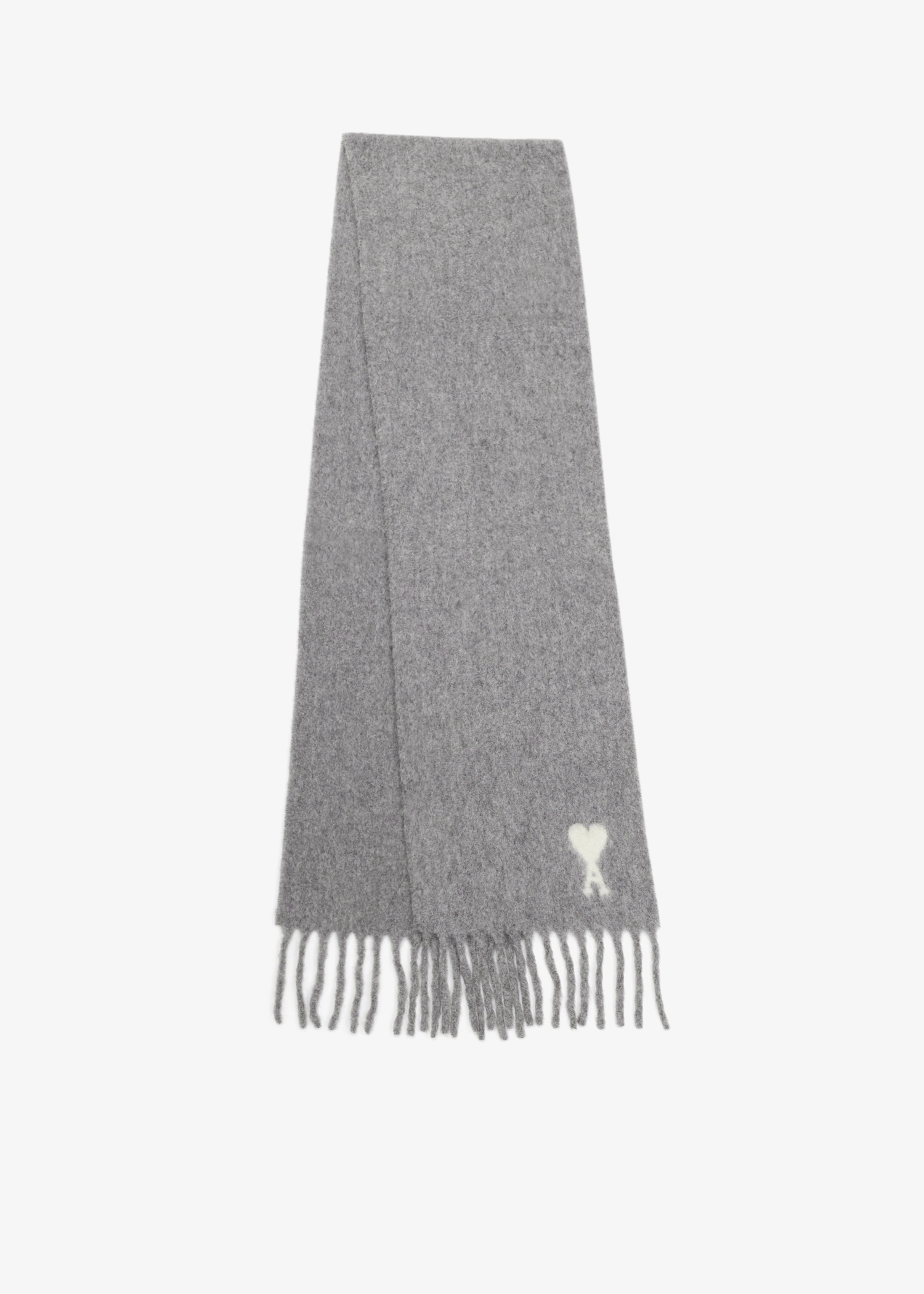 Alpaca Ami de Coeur scarf, Grey
Alpaca Ami de Coeur scarf, Grey