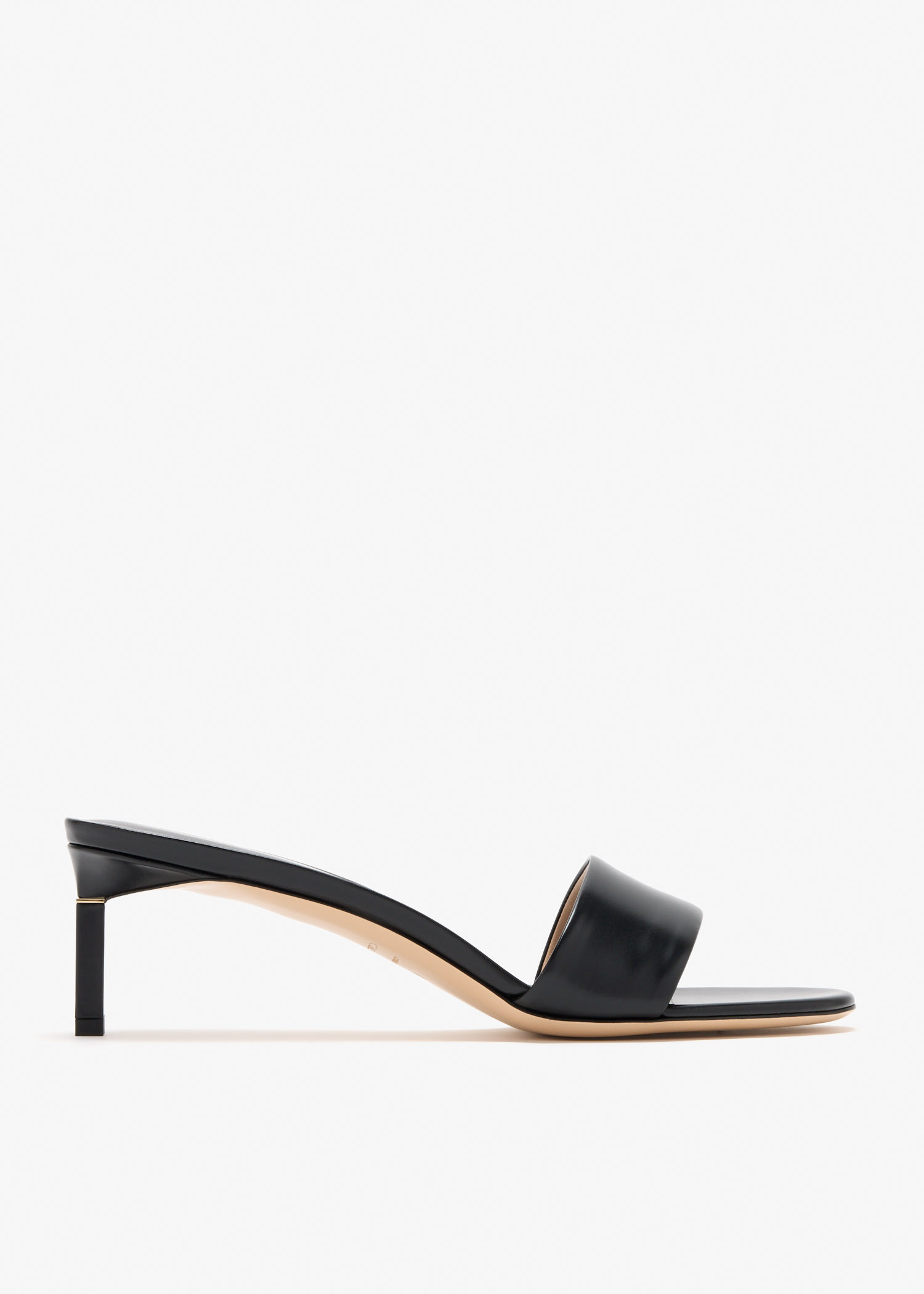 T mules, Black
T mules, Black