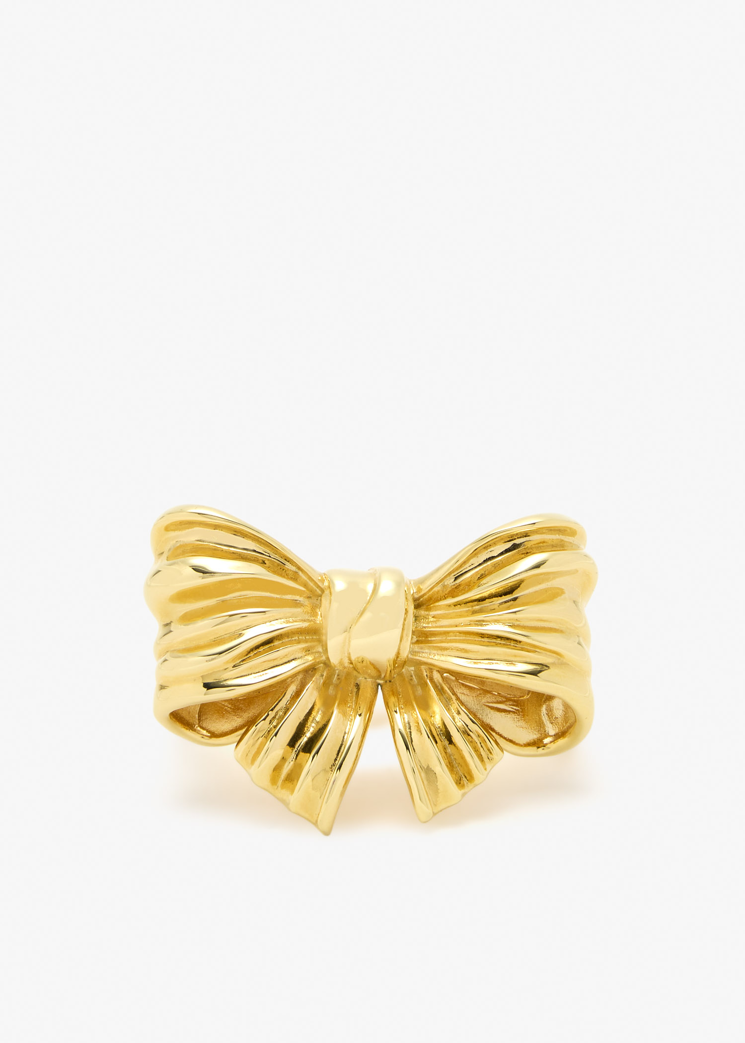 Double bow ring, Gold
Double bow ring, Gold