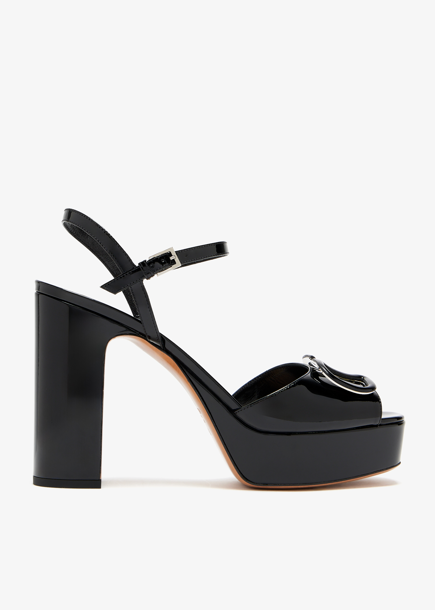 VLogo Signature platform sandals, Black
VLogo Signature platform sandals, Black
