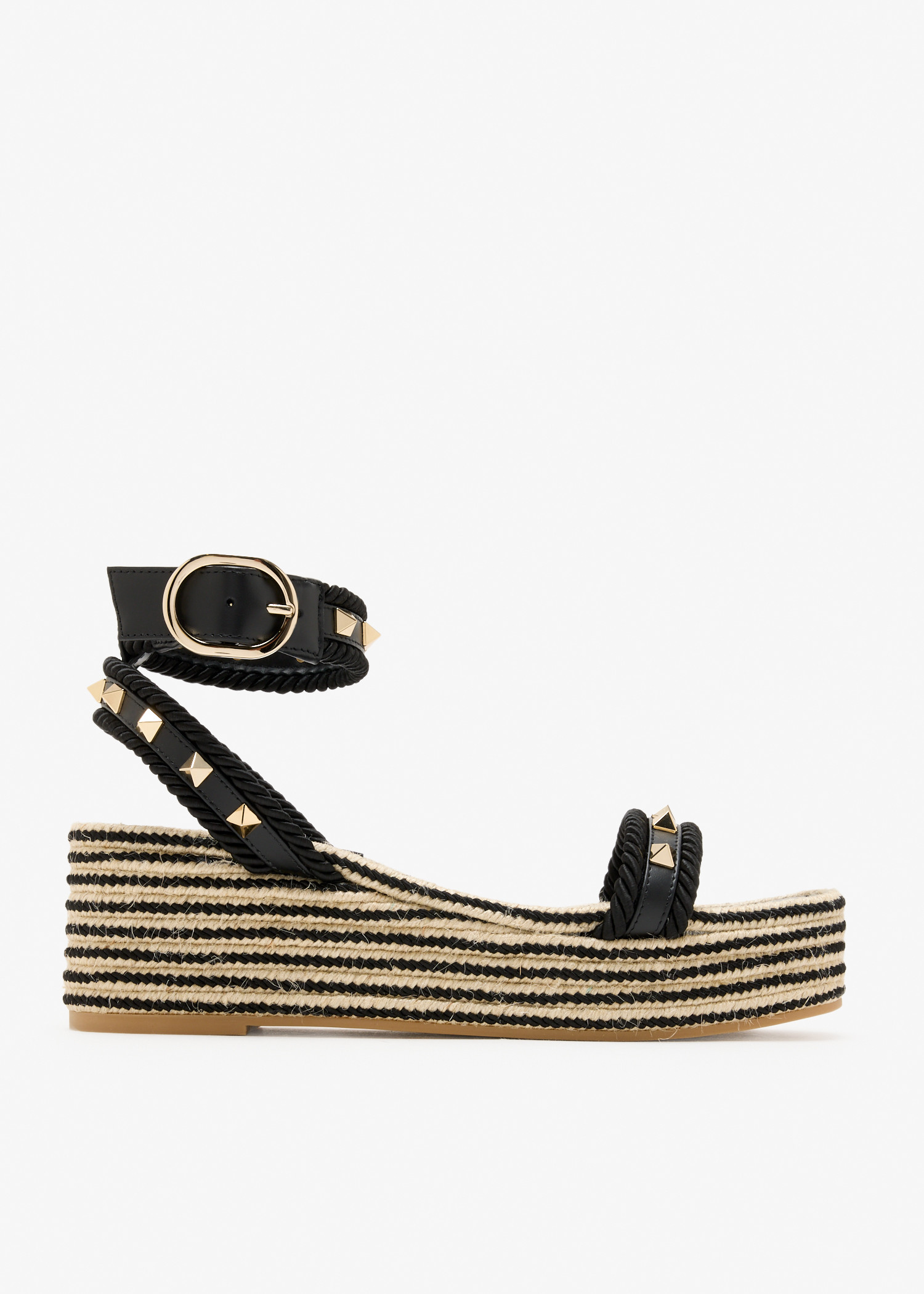 Rockstud Torchon sandals, Black
Rockstud Torchon sandals, Black