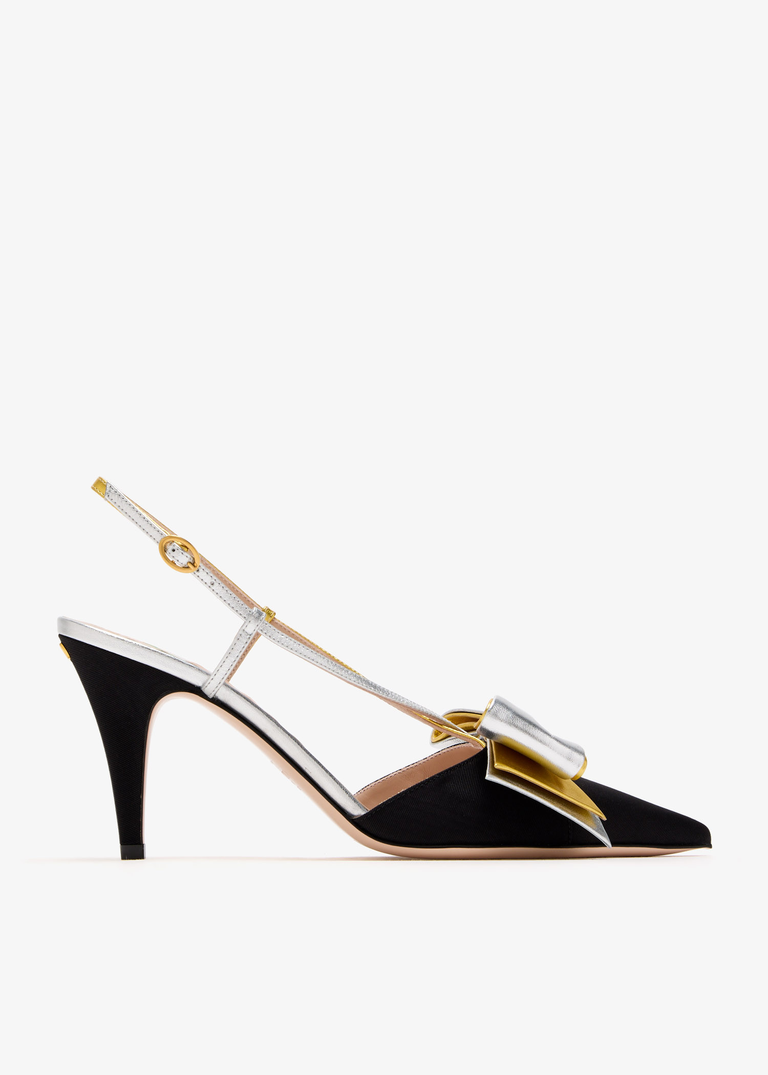 Bowow slingback pumps, Black
Bowow slingback pumps, Black