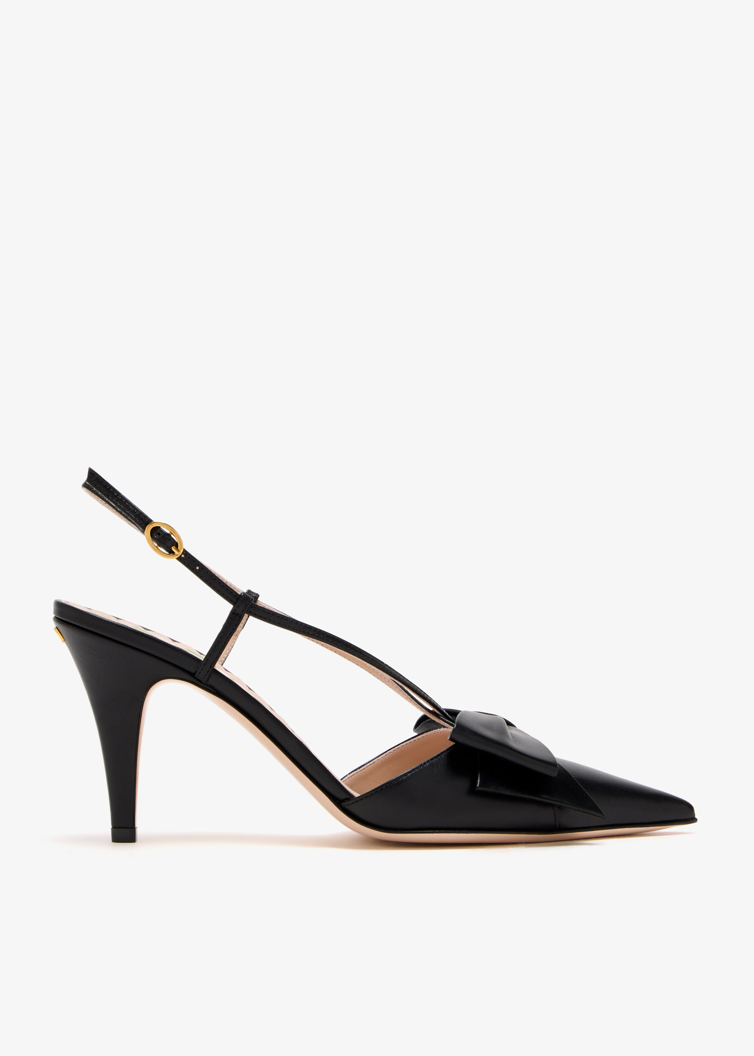 Bowow slingback pumps, Black
Bowow slingback pumps, Black