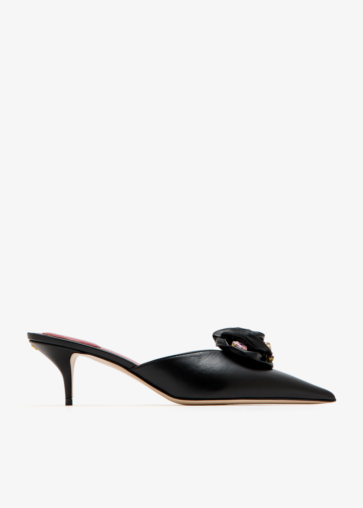 Drip Rose mules, Black
Drip Rose mules, Black