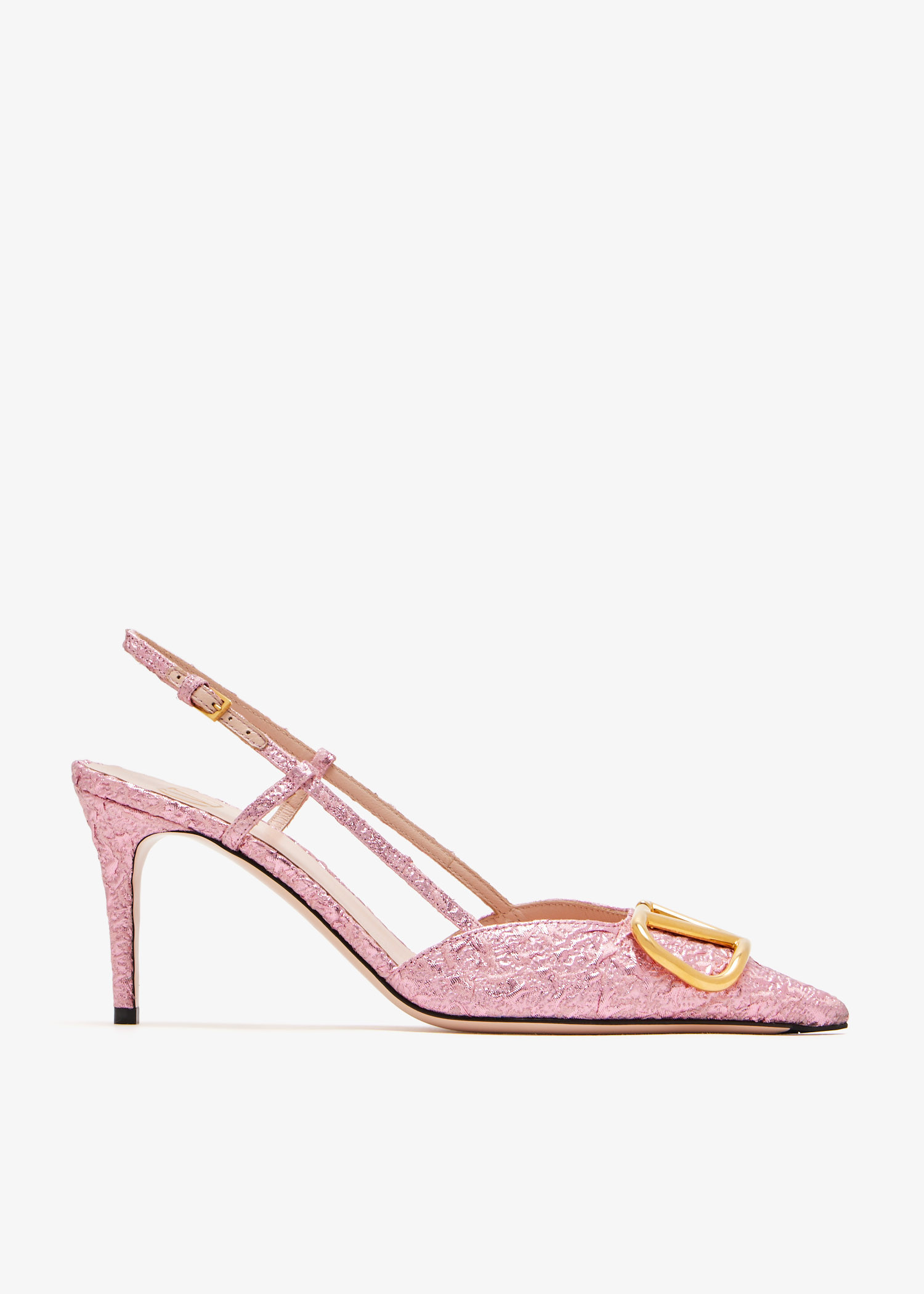 VLogo Signature slingback pumps, Pink
VLogo Signature slingback pumps, Pink