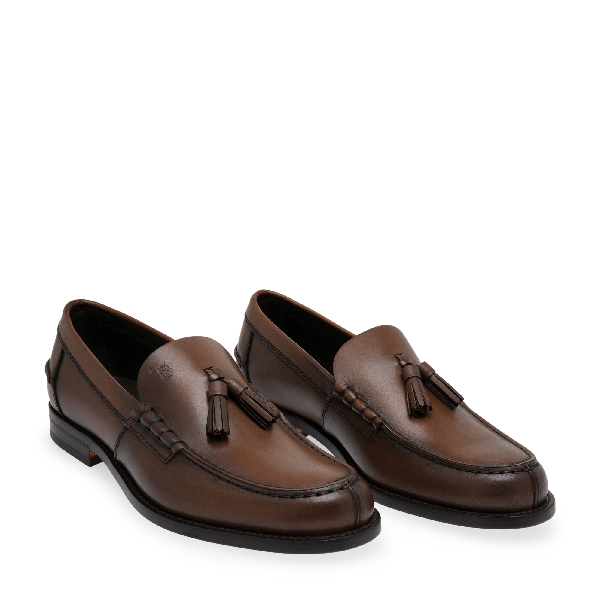 Leather loafers, Brown