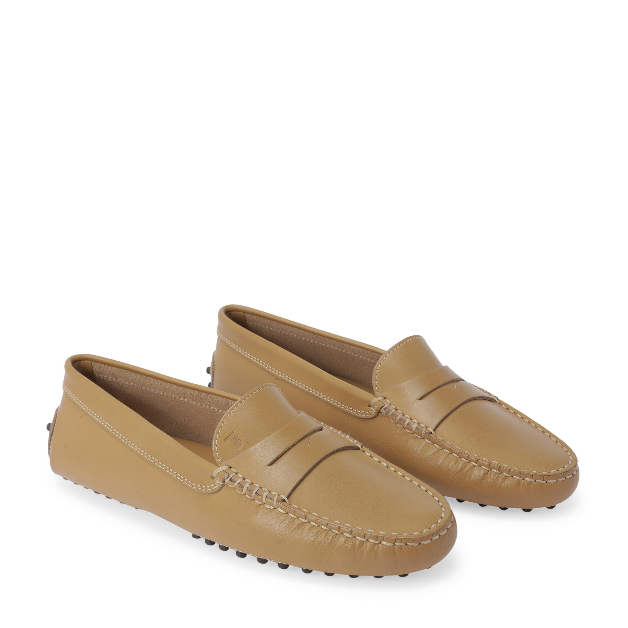 Gommino driving loafers, Beige