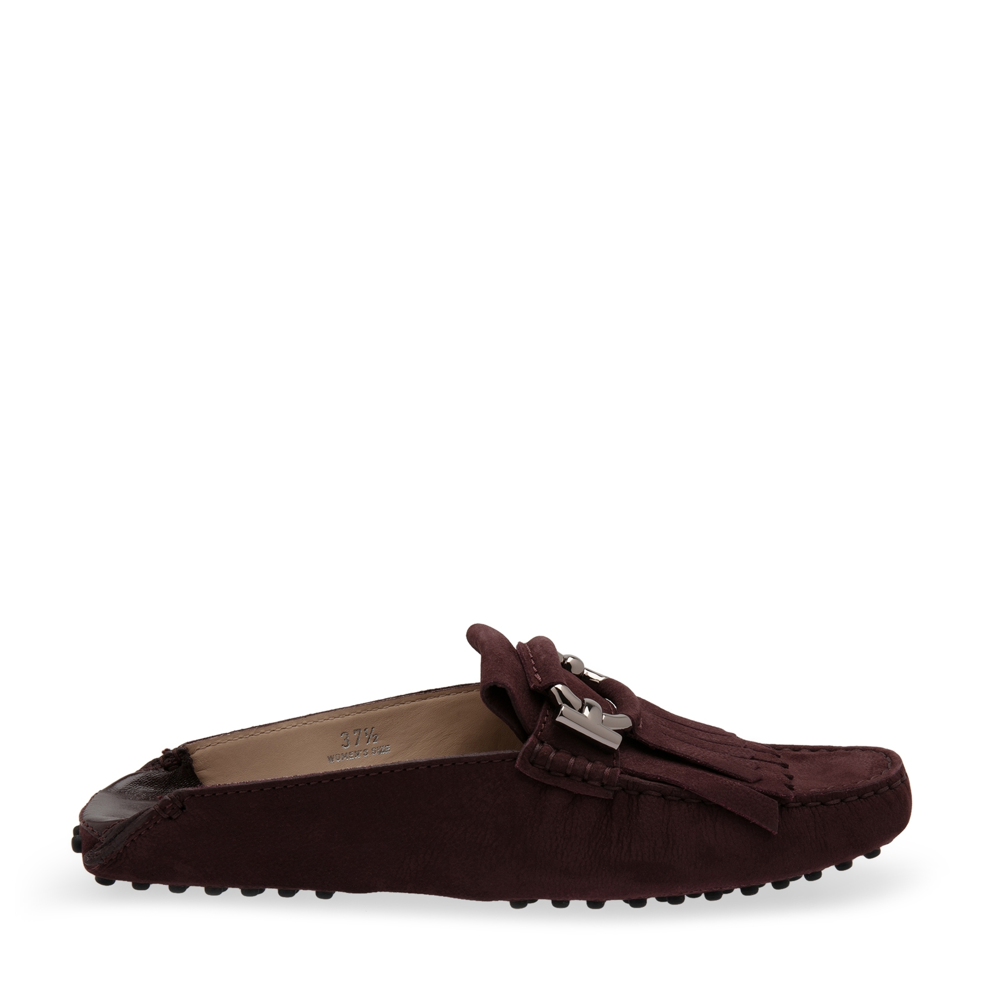 Fringe loafers, Brown