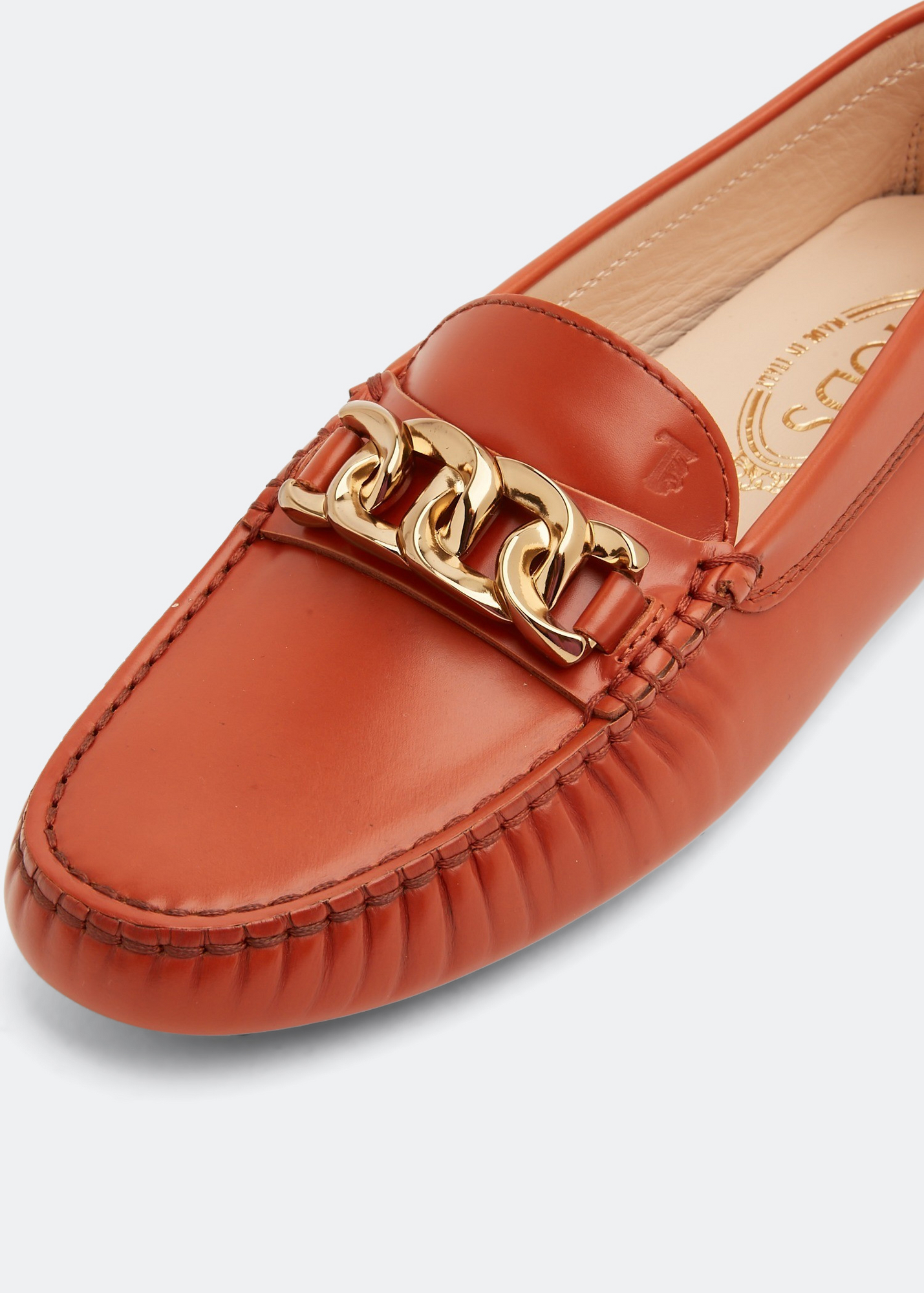 Gommino driving shoes, Orange