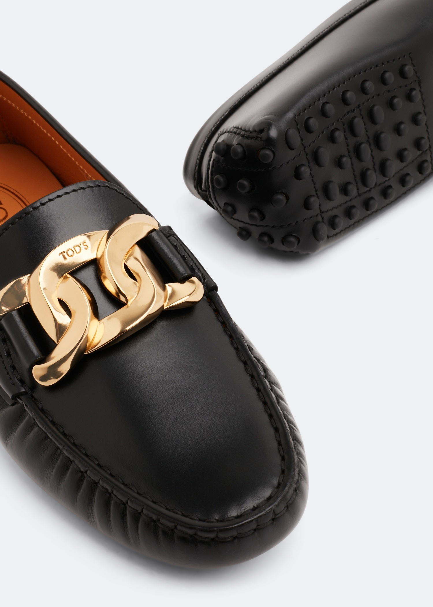 Kate Gommino driving loafers, Black