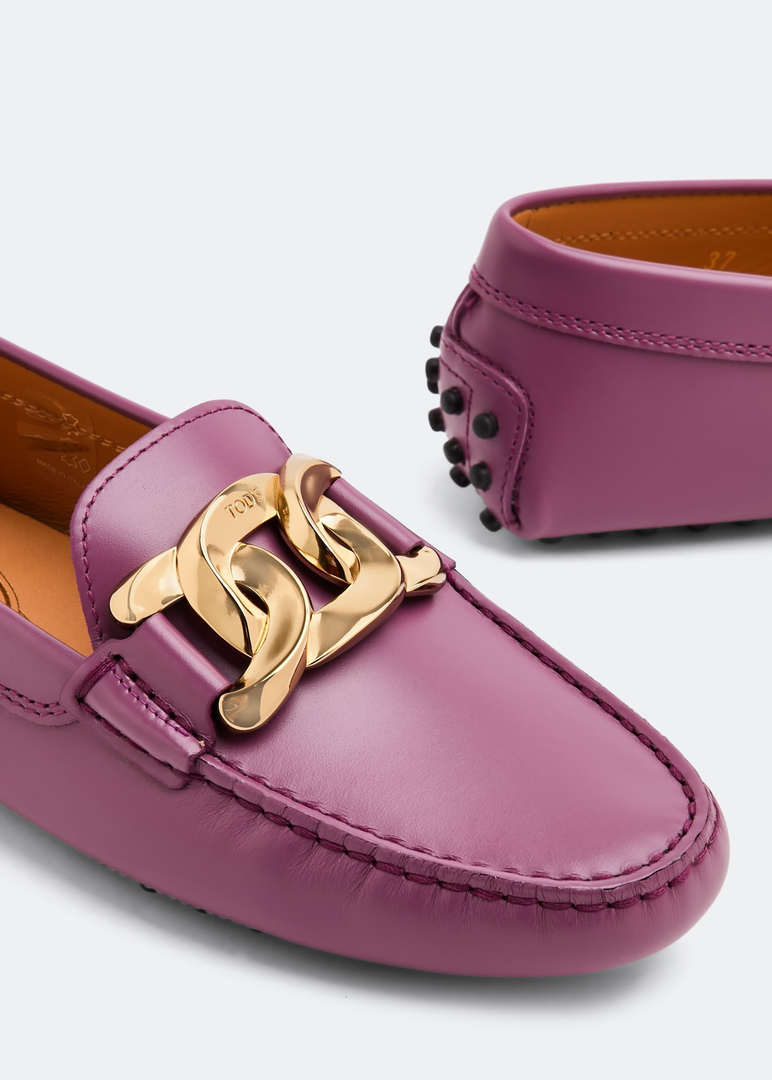 Kate Gommino driving loafers, Purple