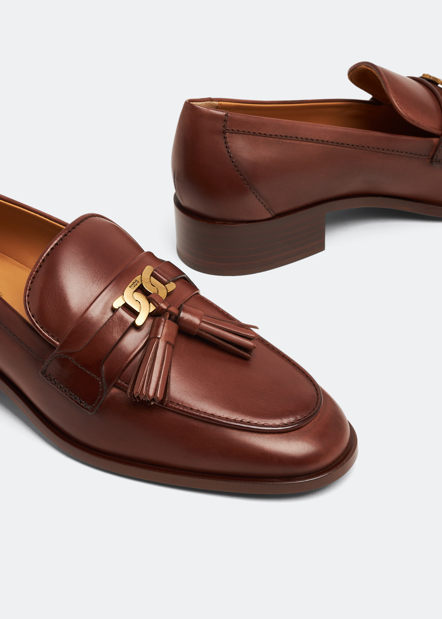 Tassel loafers, Brown