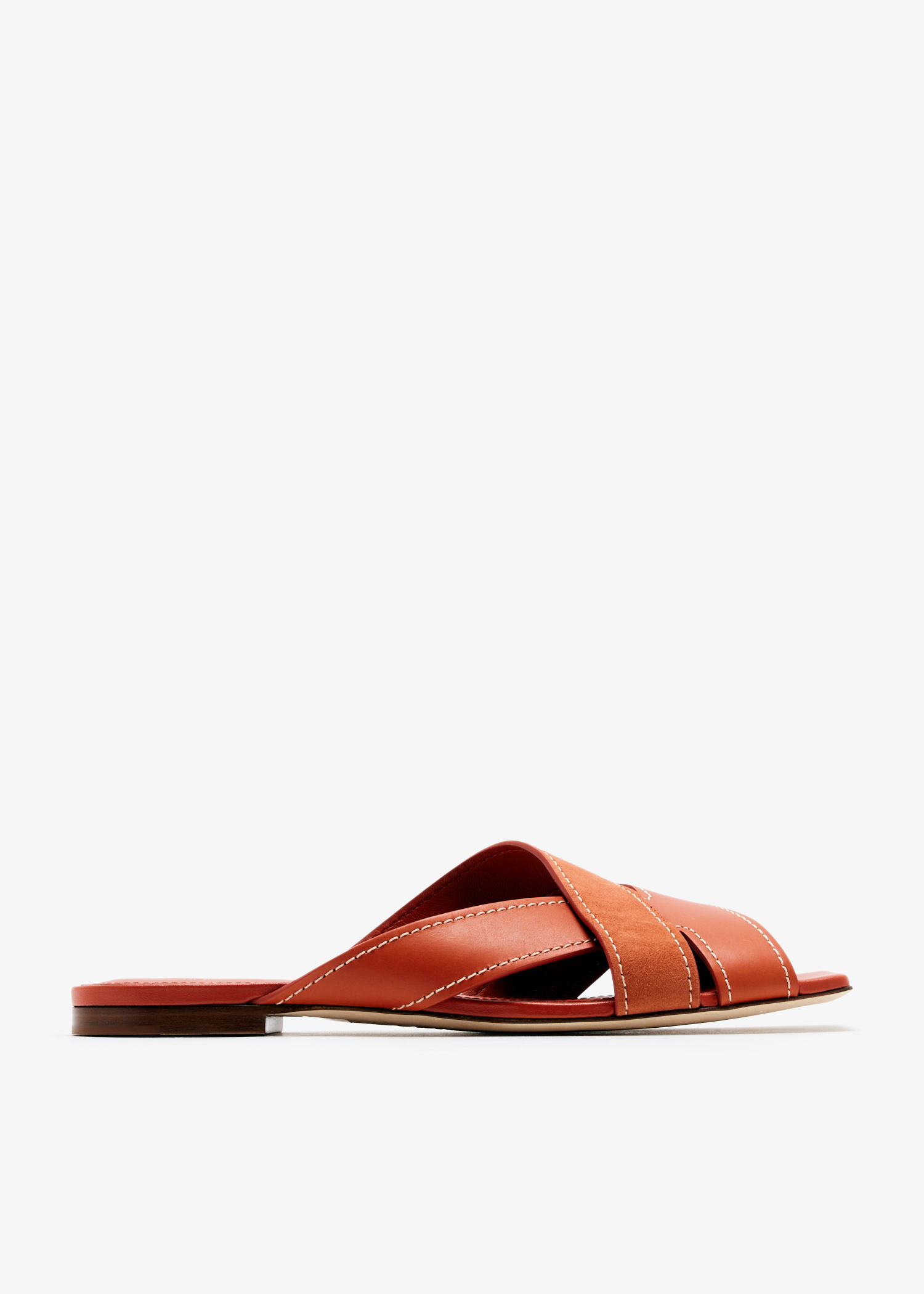 Leather sandals, Orange
Leather sandals, Orange