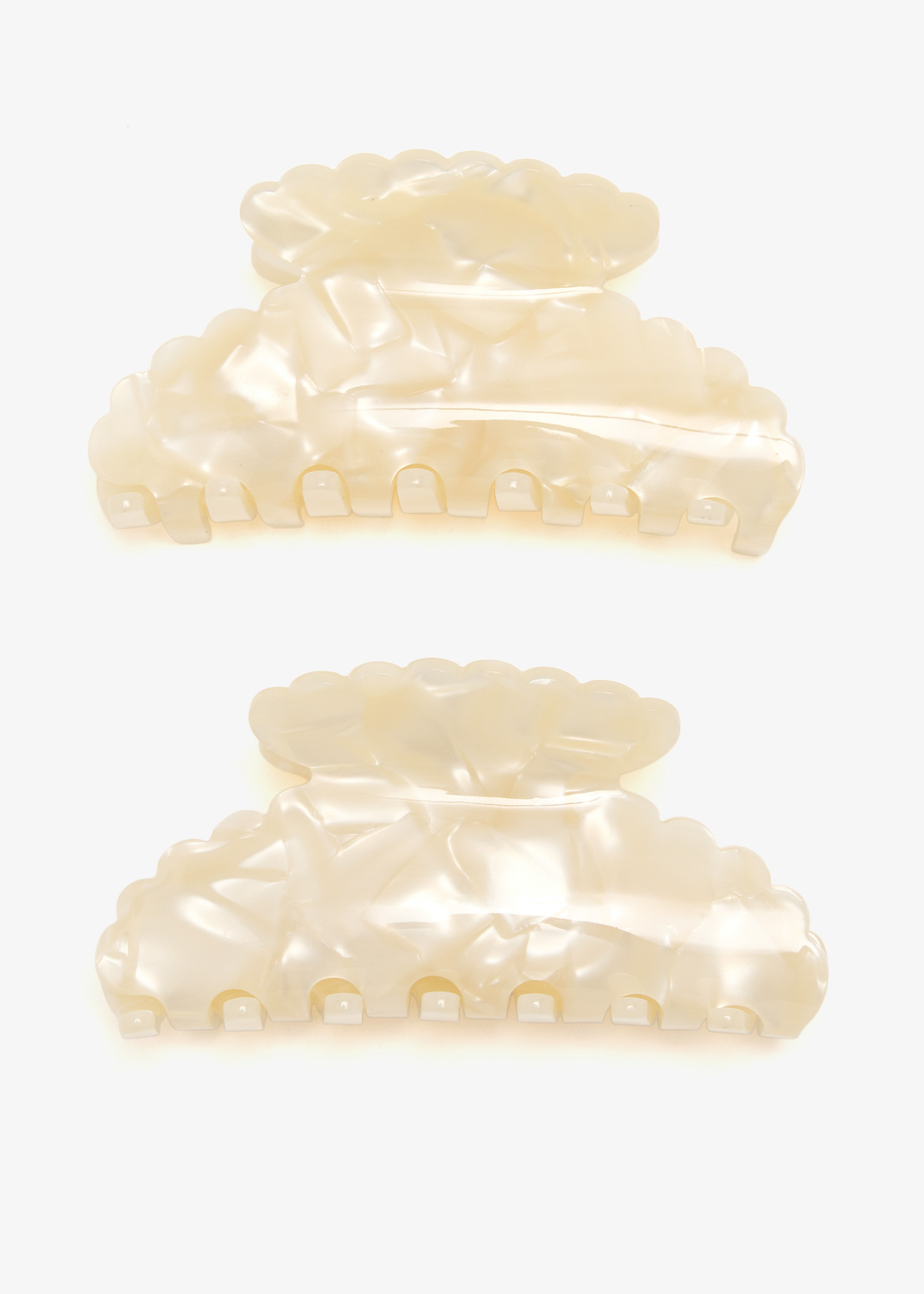 Yuri clip set, Cream
Yuri clip set, Cream