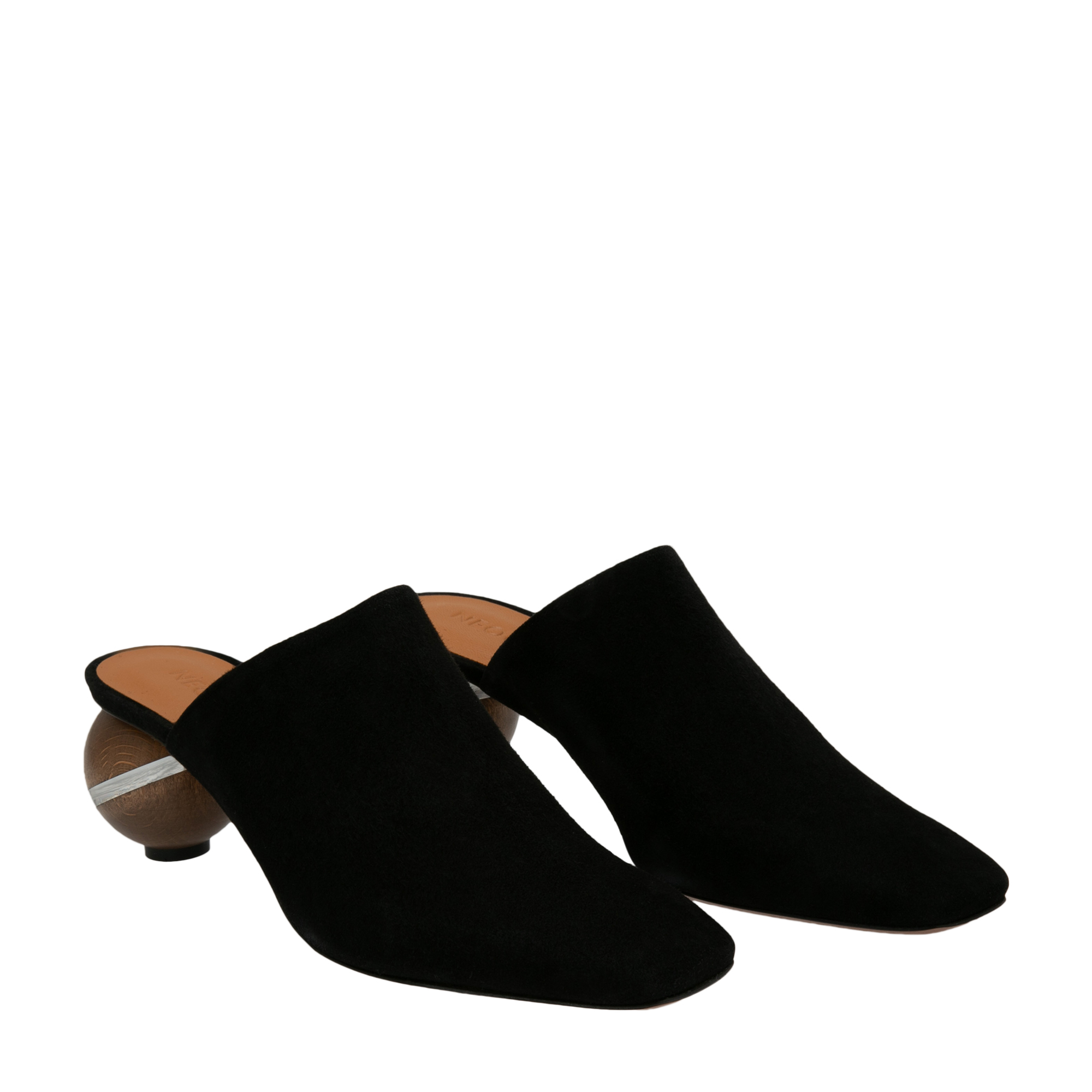 

Calanthe mules, Black