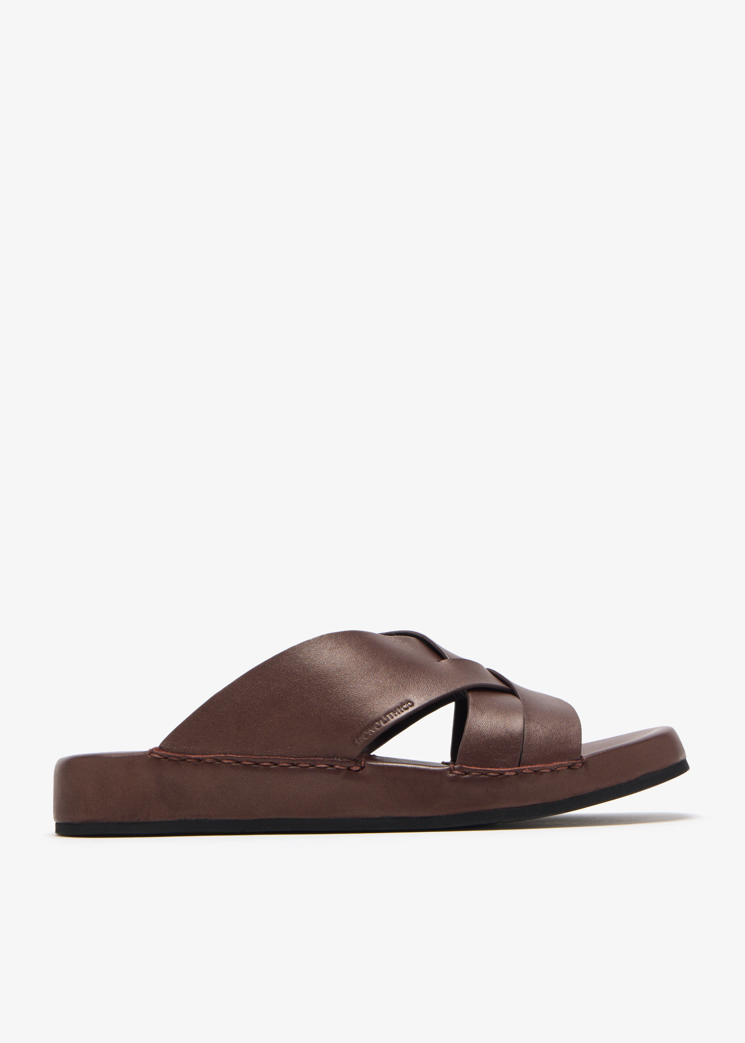 

Intreccio sandals, Brown