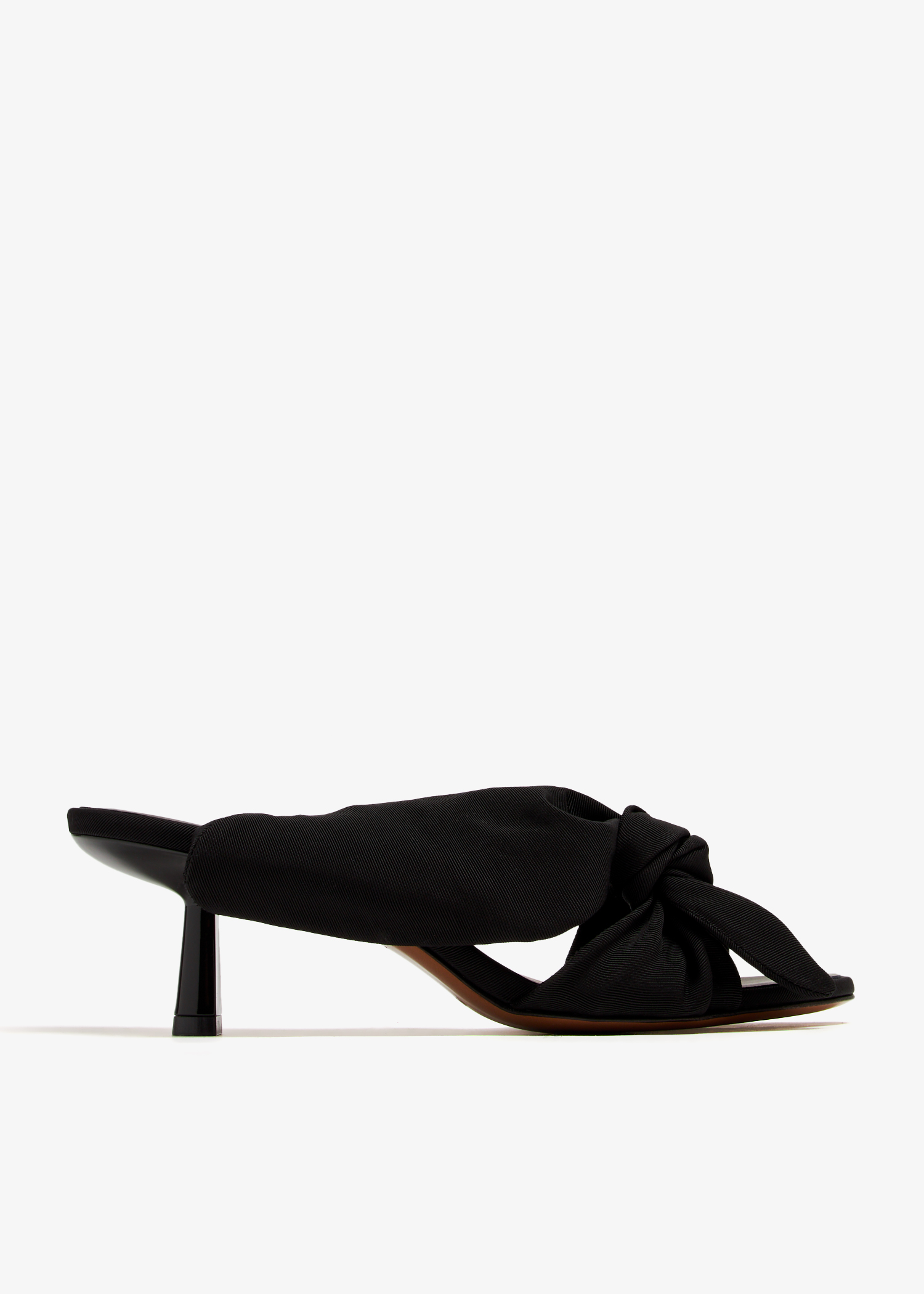 

Diana grosgrain mules, Black