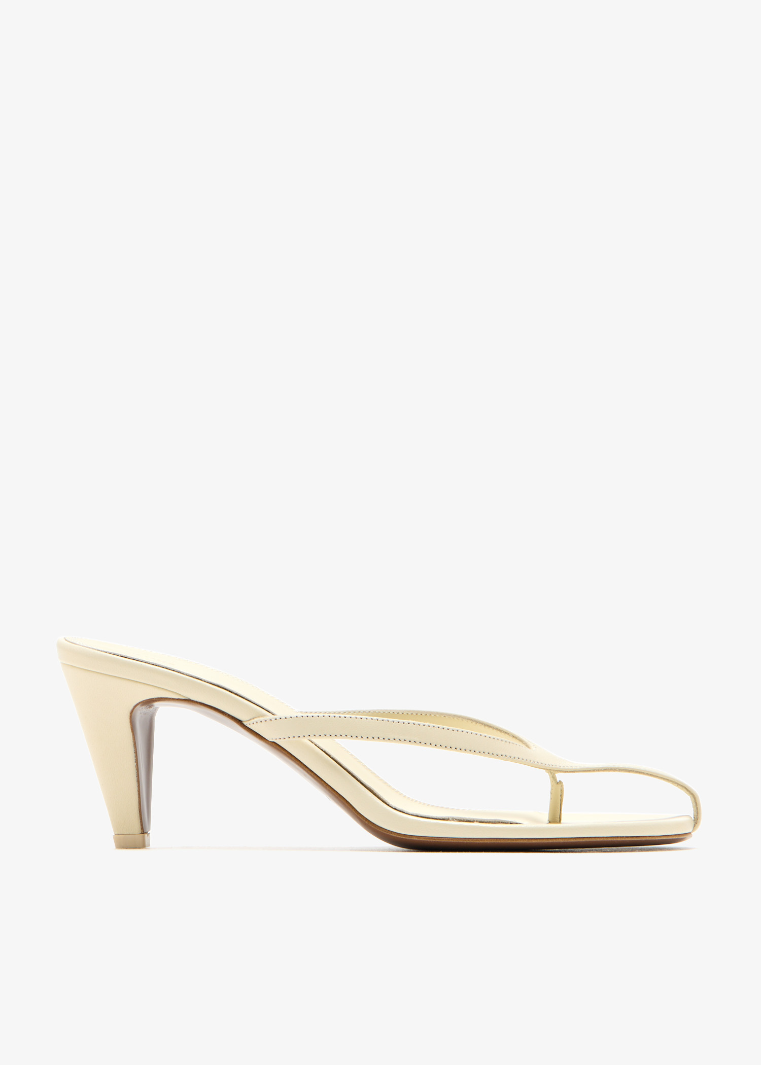 

Antares leather sandals, Cream