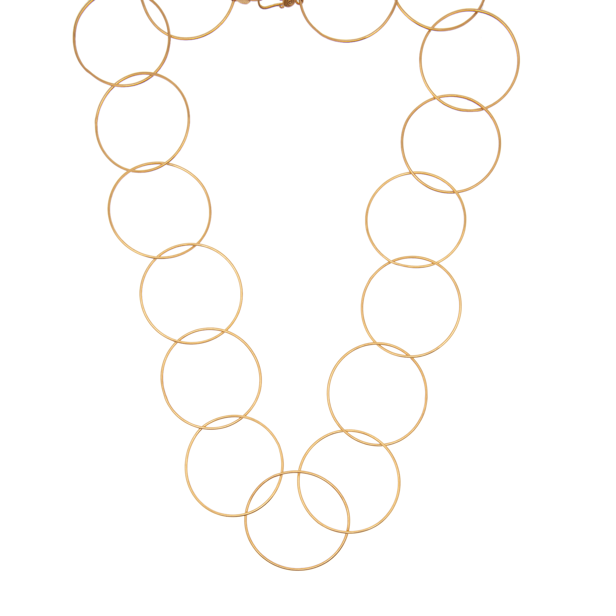 

Choco necklace, Gold