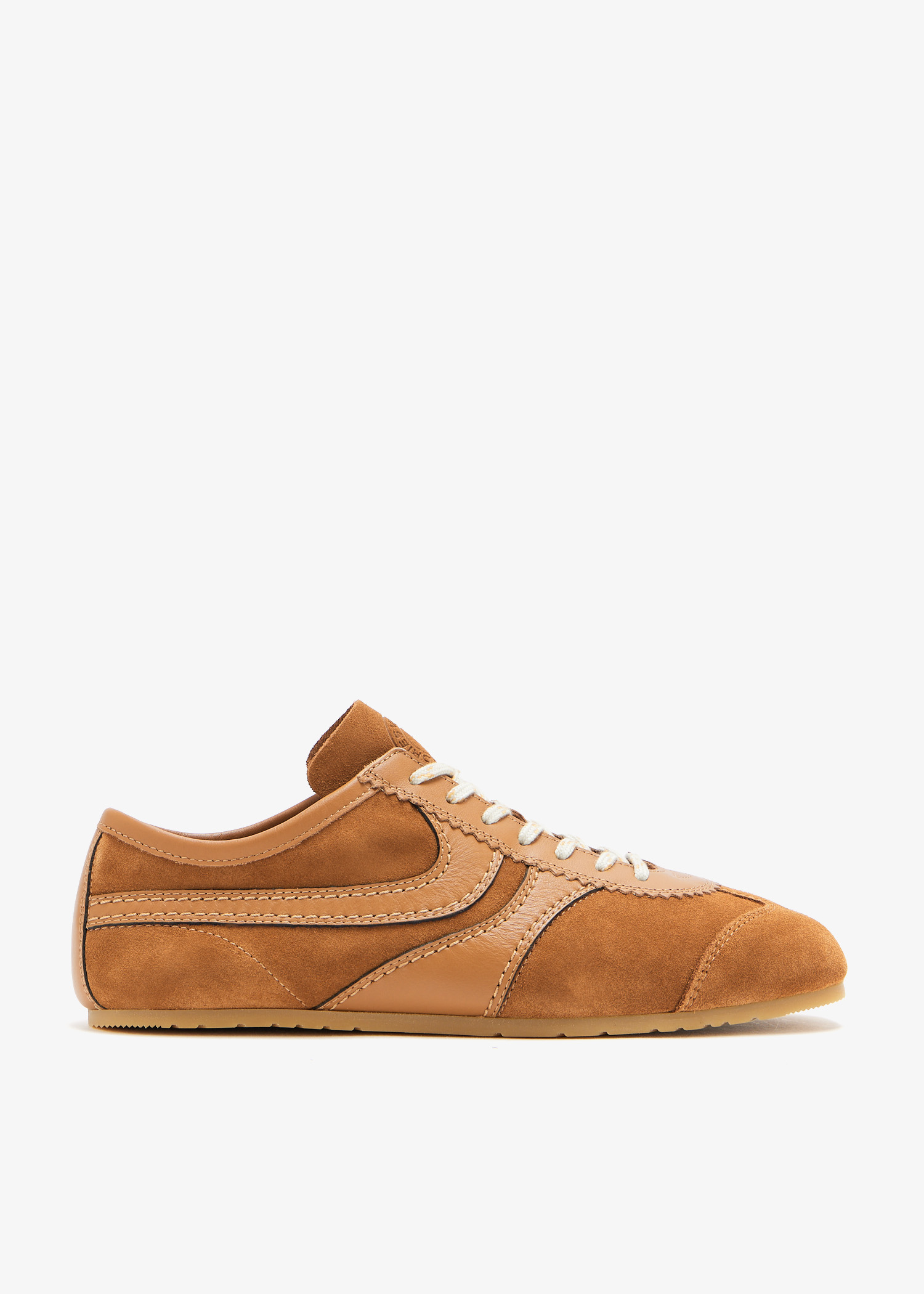 

Suede sneakers, Brown