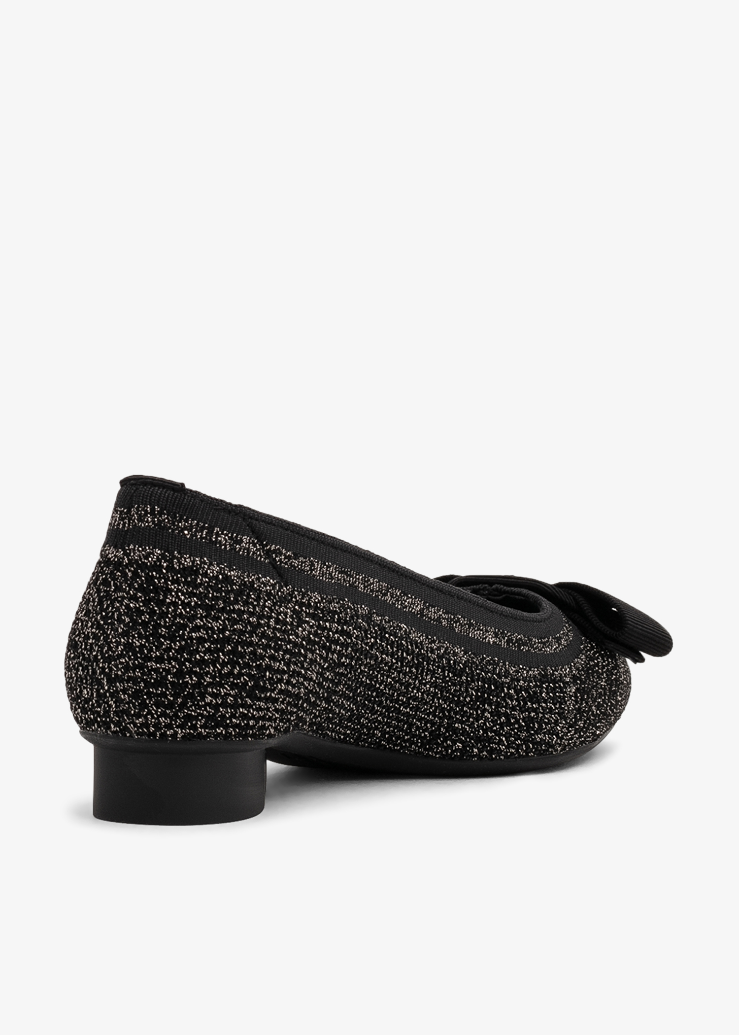 

Viva knit ballet flats, Black
