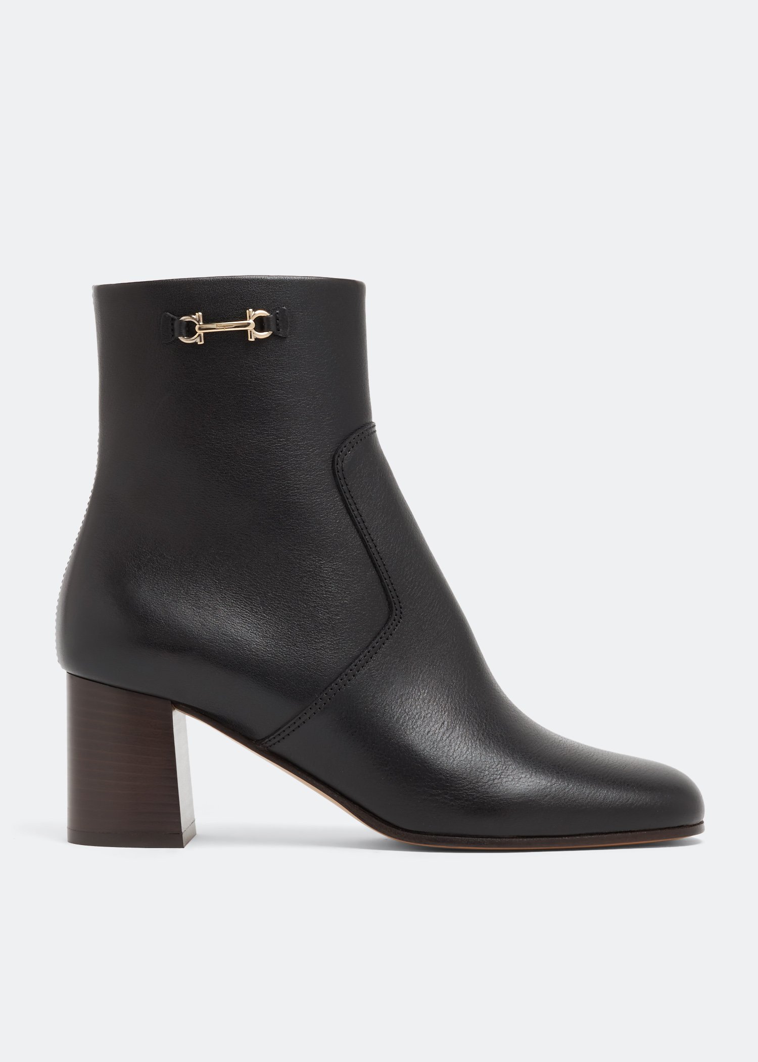 

Gancini booties, Black