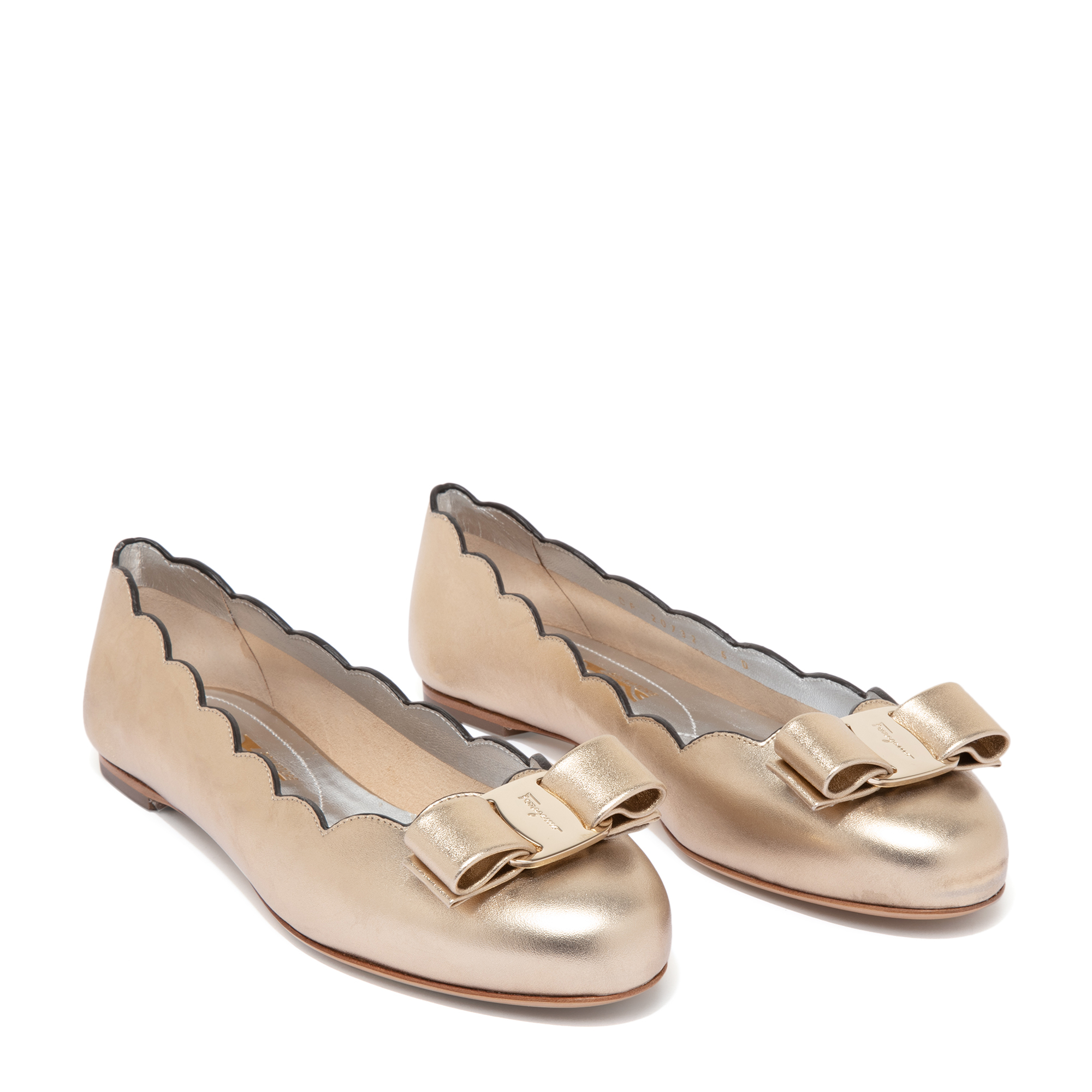 

Vara ballet flats, Gold