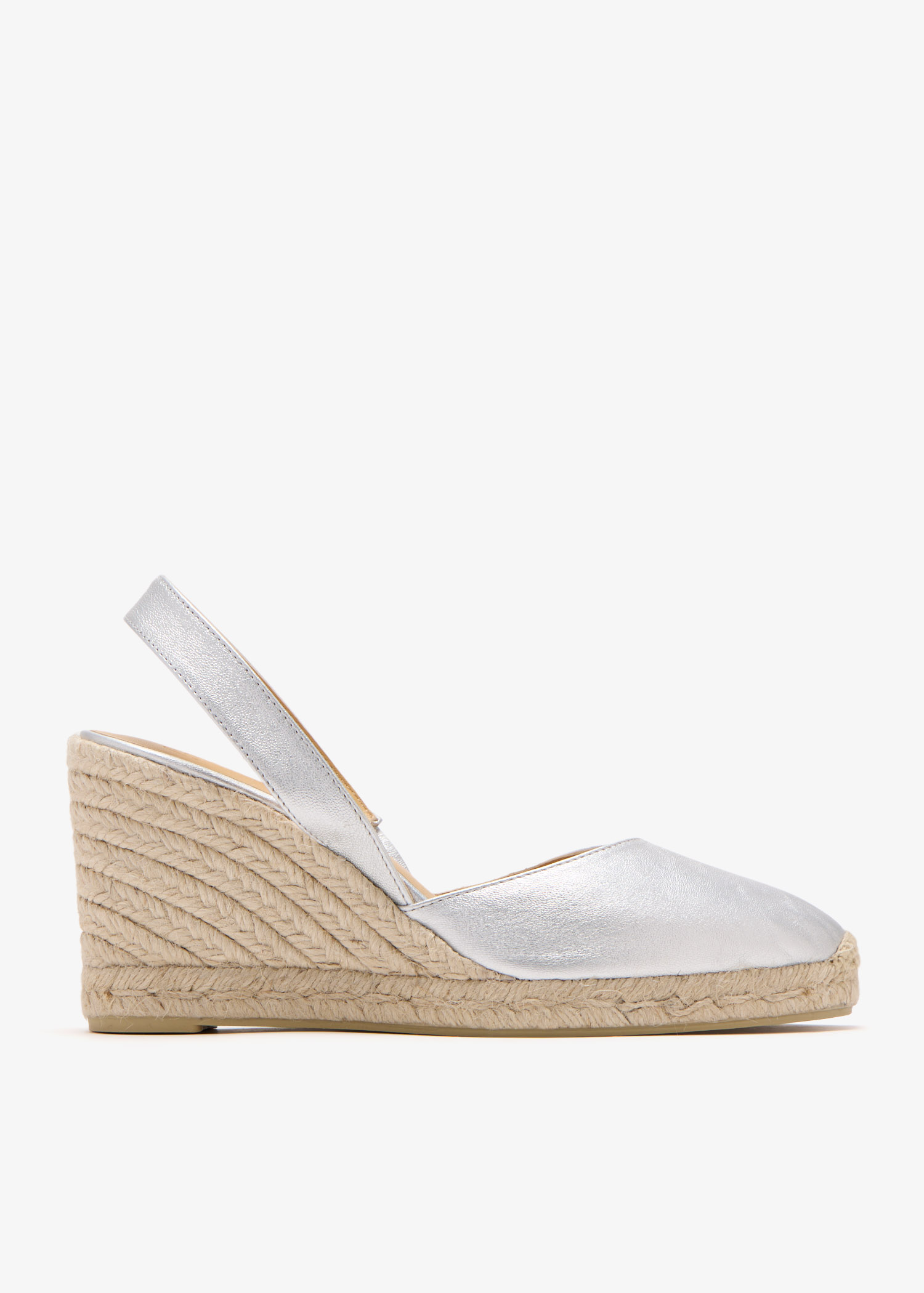 

Carrisa wedge espadrilles, Silver