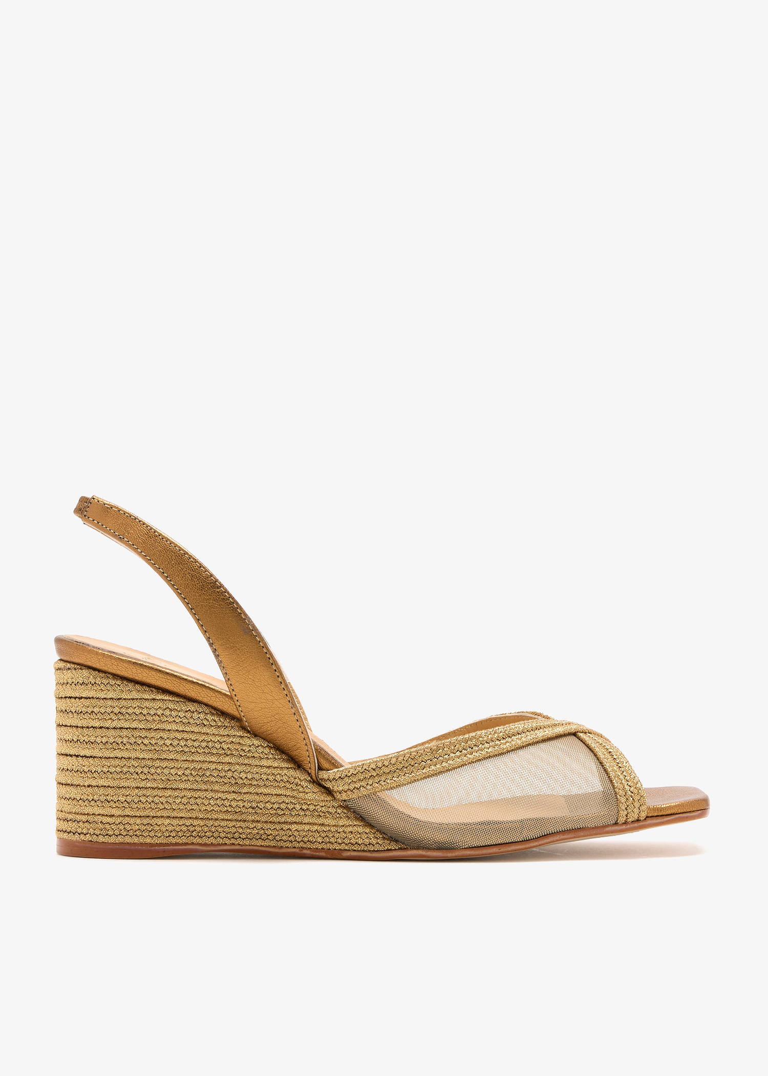 

Betty wedge sandals, Gold