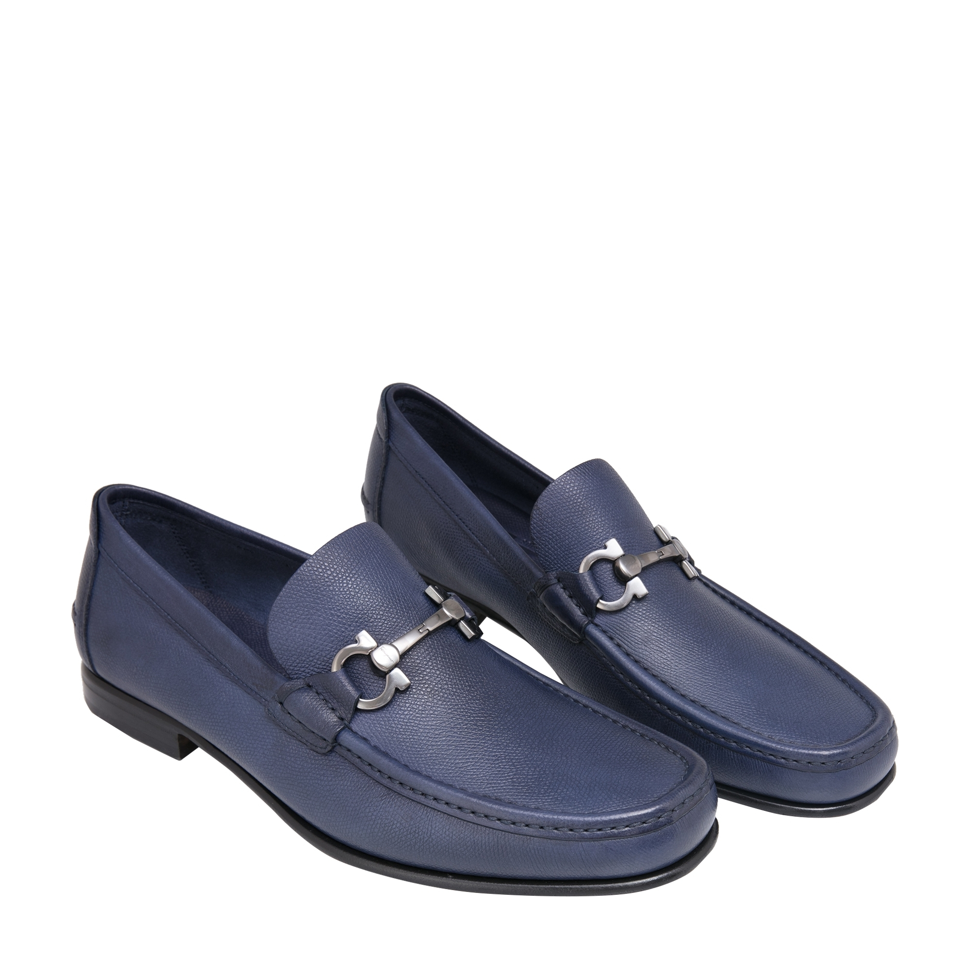 

Gancini moccasin loafers, Blue