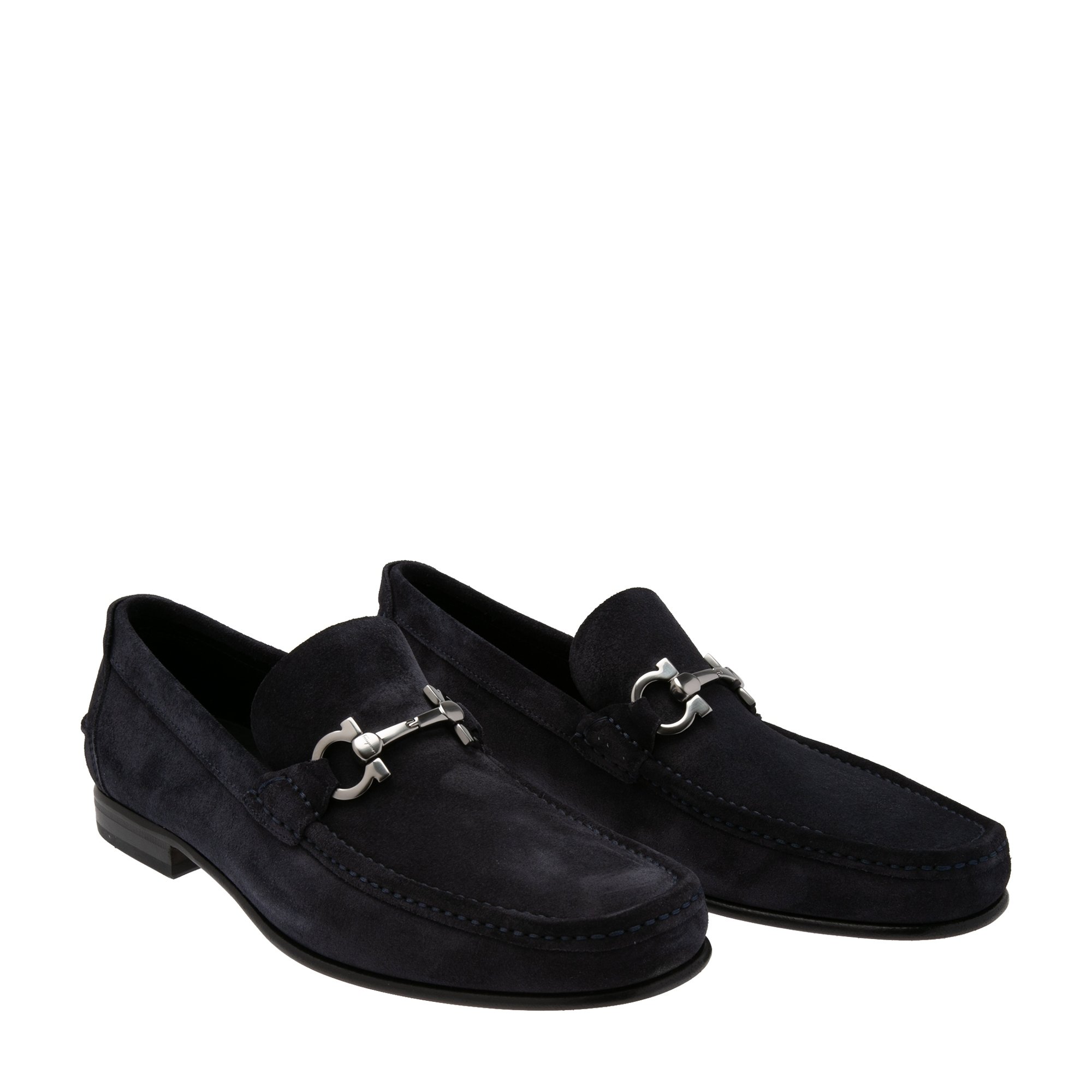 

Gancini moccasin loafers, Blue