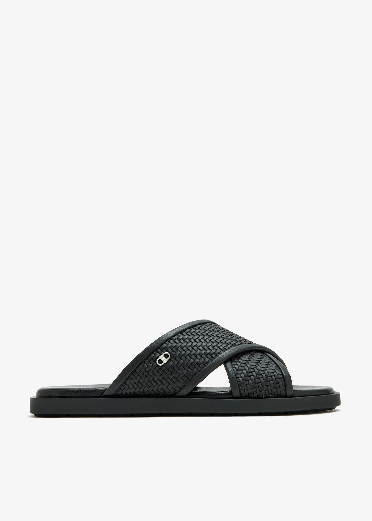 

Gancini sandals, Black