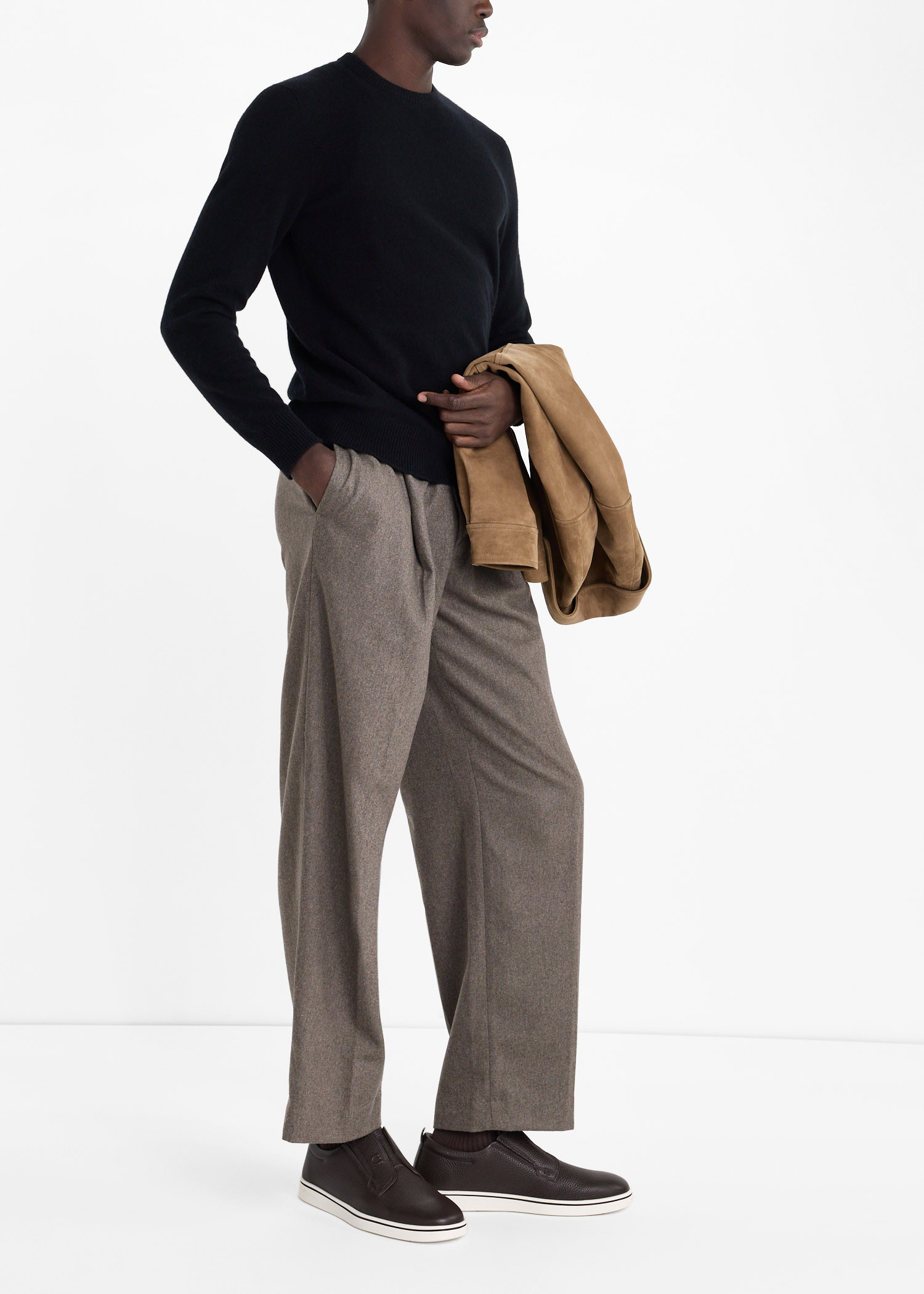 

Derby slip-on sneakers, Brown