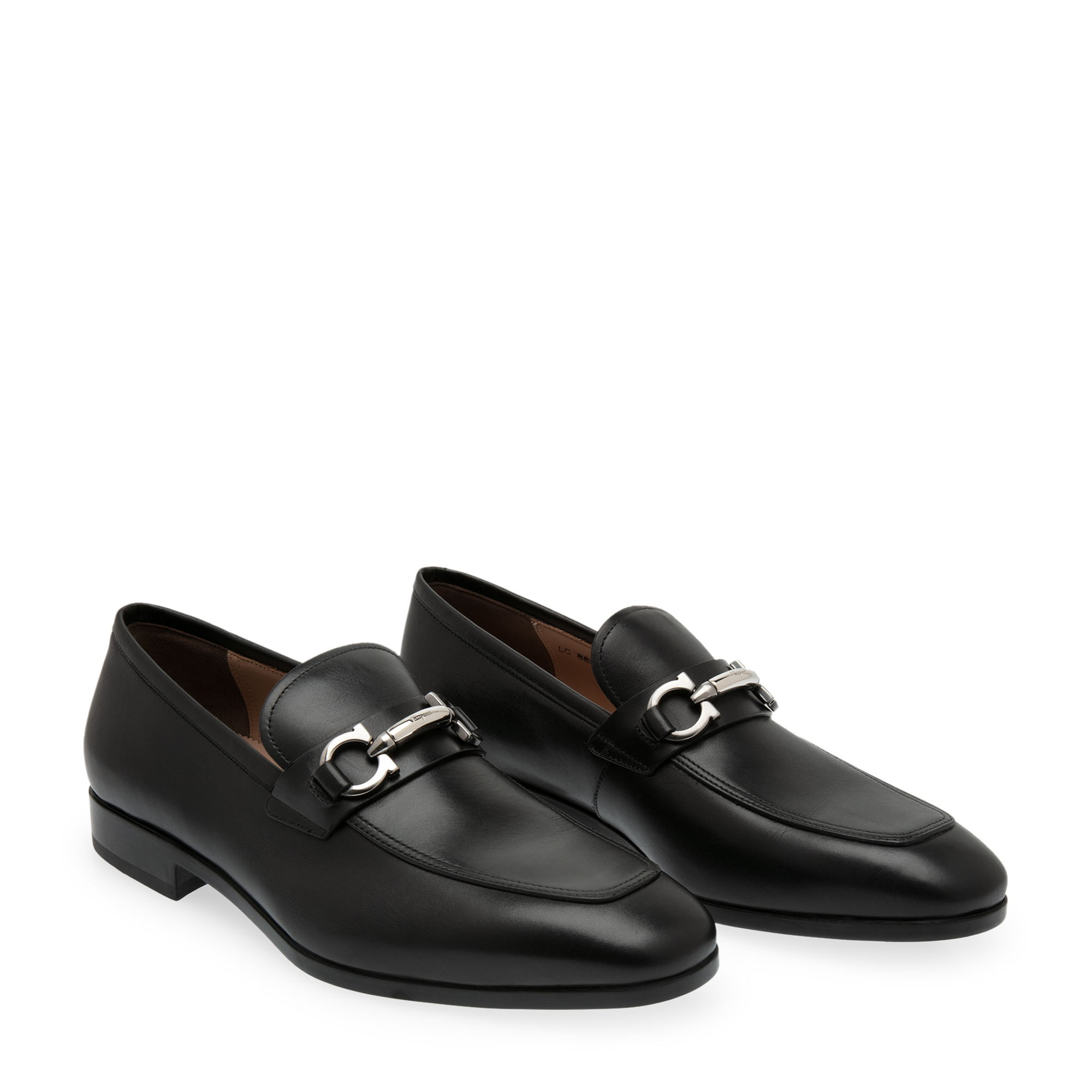 

Gancini moccasin loafers, Black