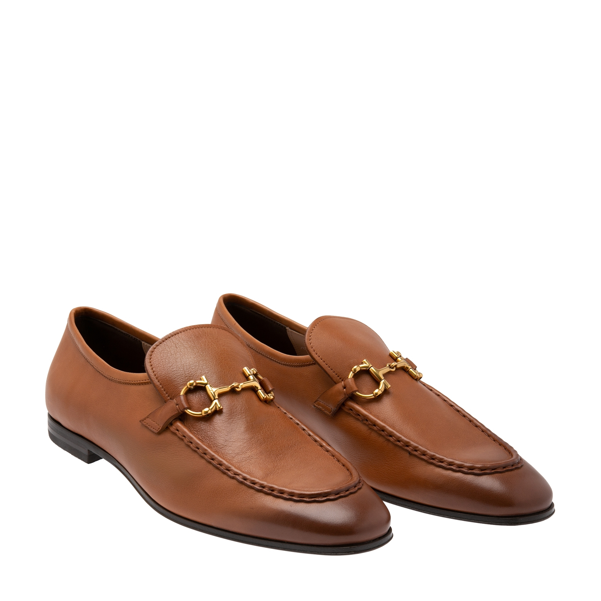 

Gancini moccasin loafers, Beige