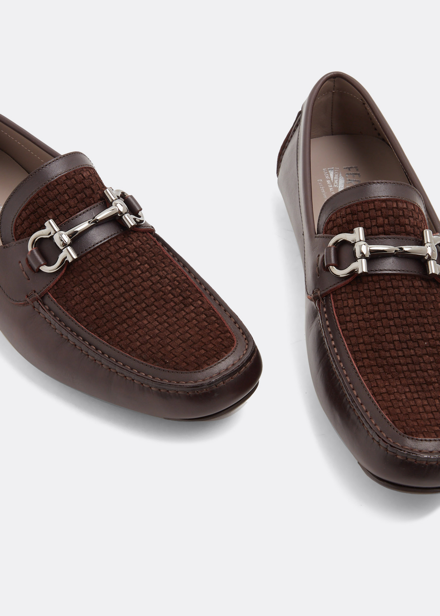 

Gancini driving loafers, Brown
