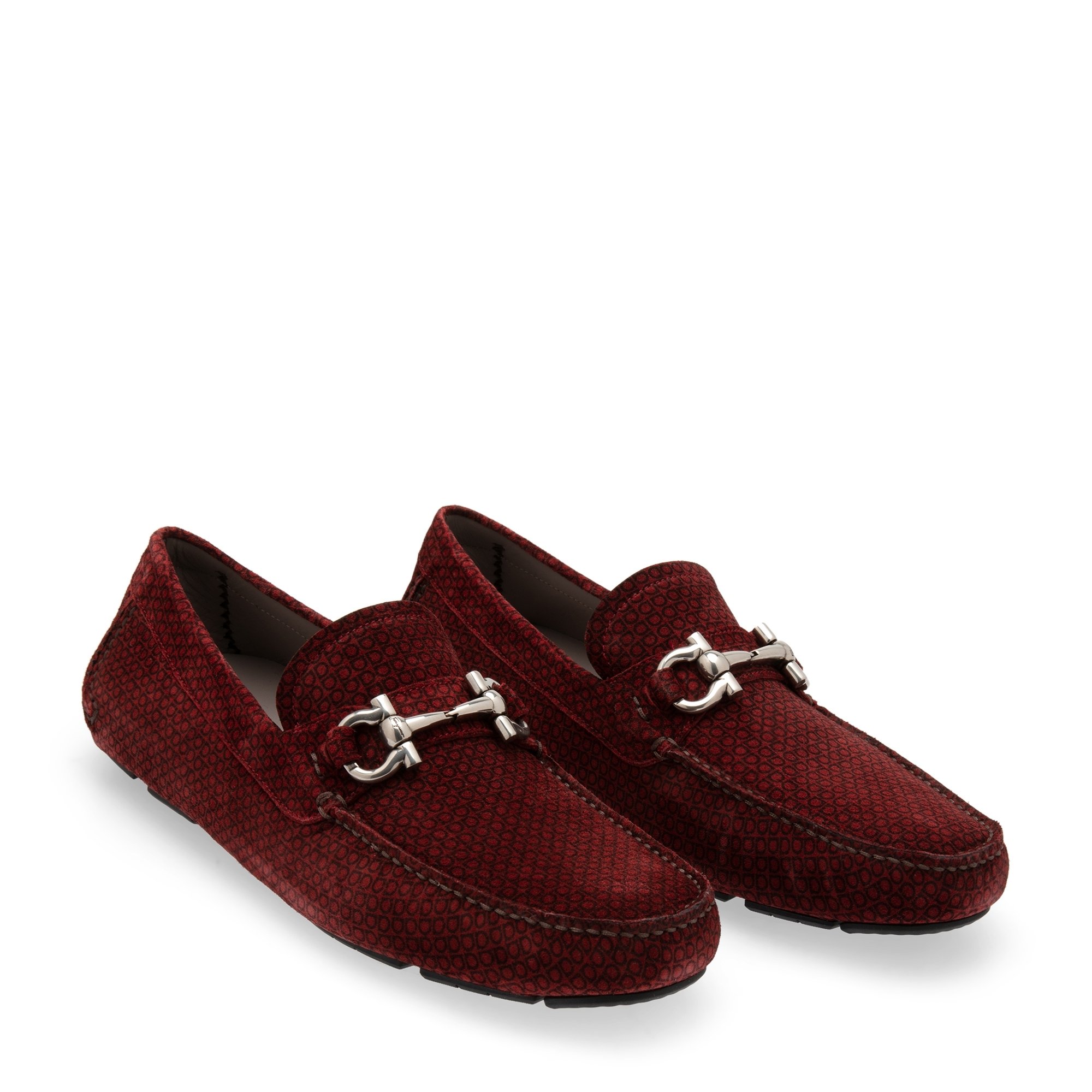 

Gancini driver moccasins, Red