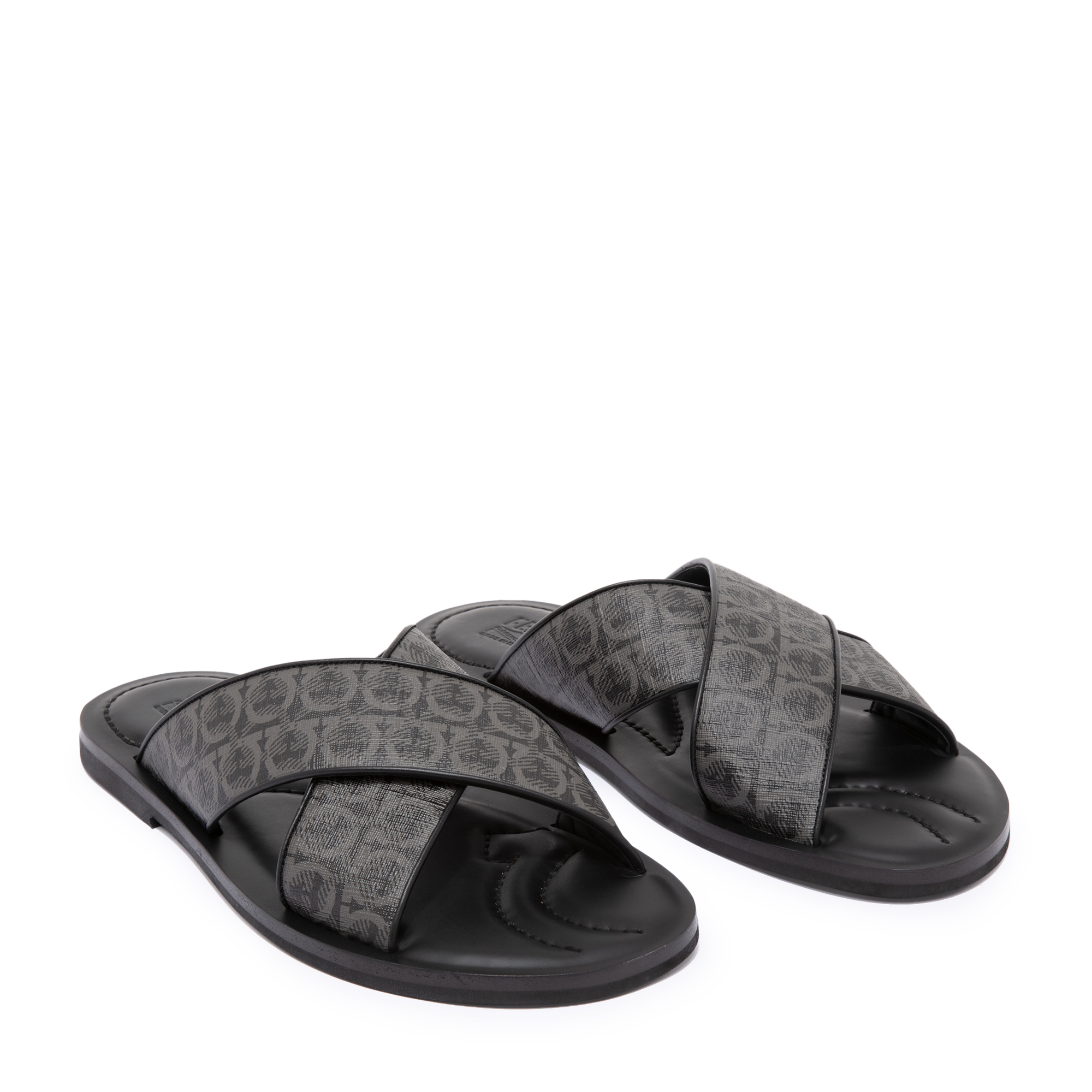 

Gancini sandals, Black