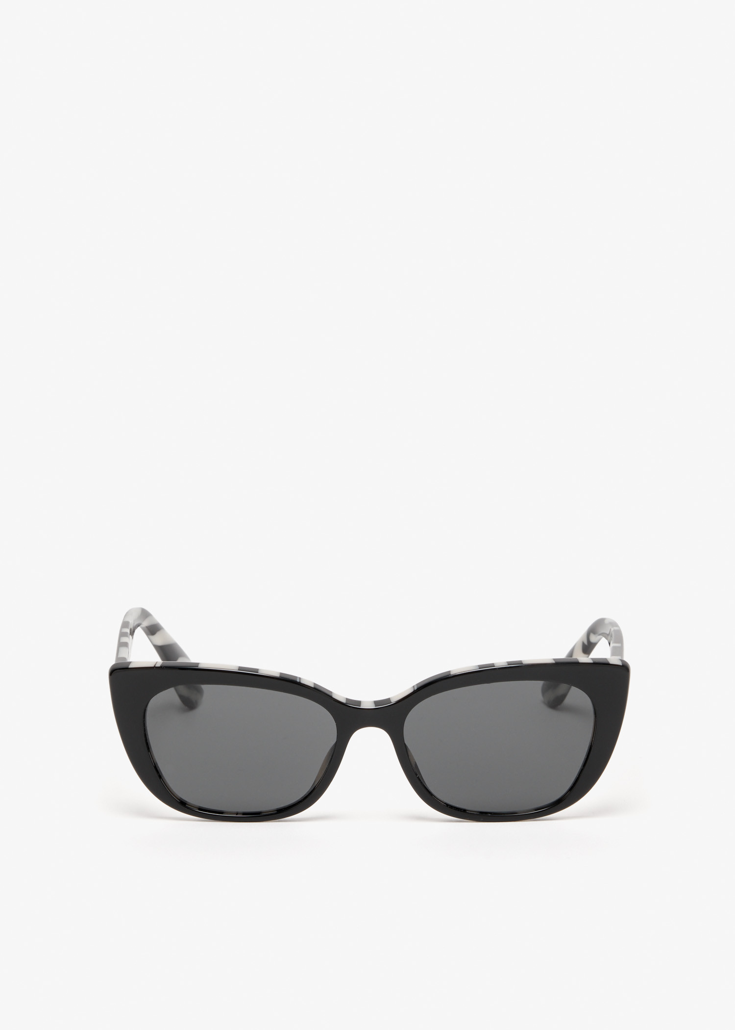 

Zebra-print sunglasses, Black