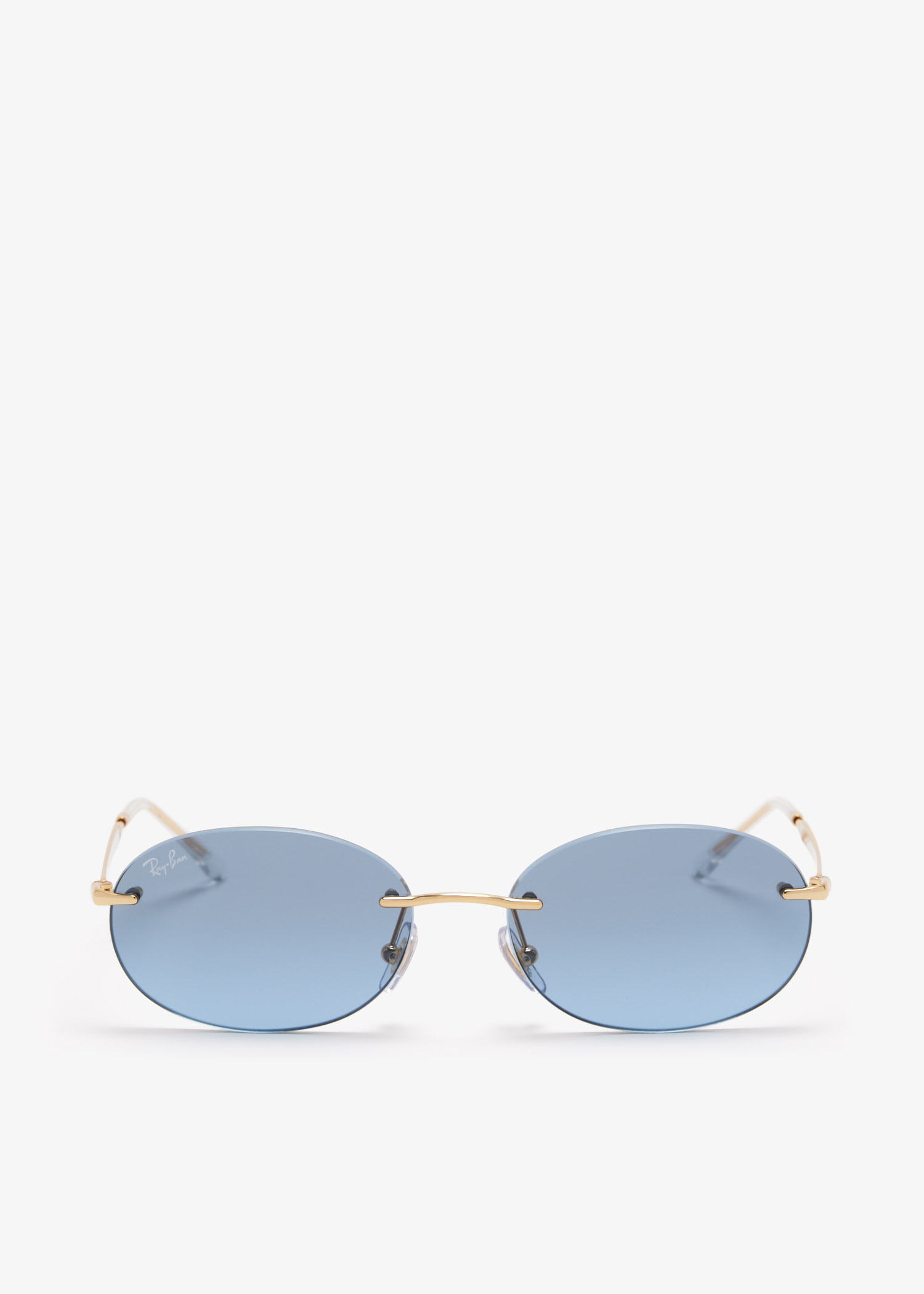 

Oval sunglasses, Gold