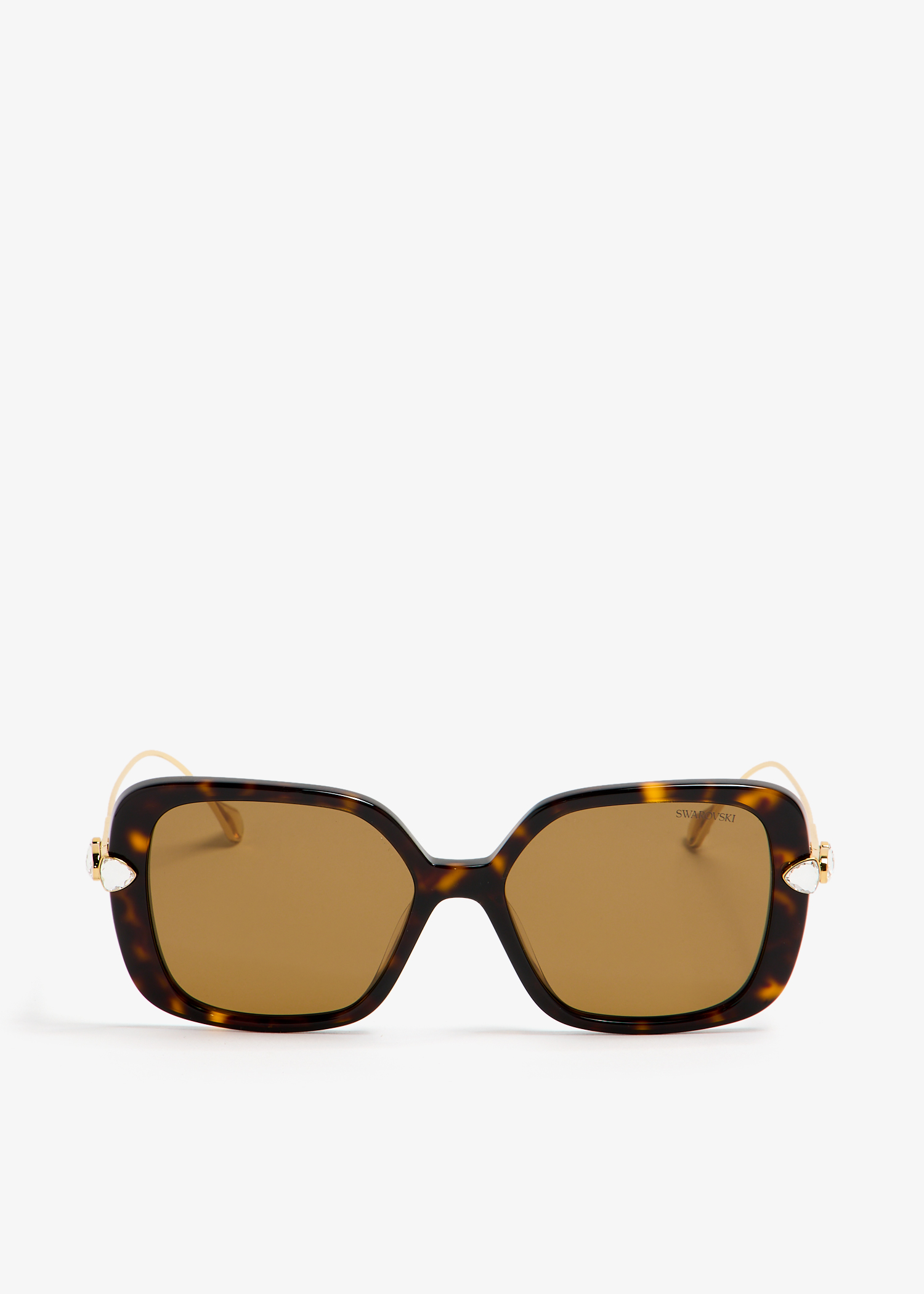 

Oversized sunglasses, Brown