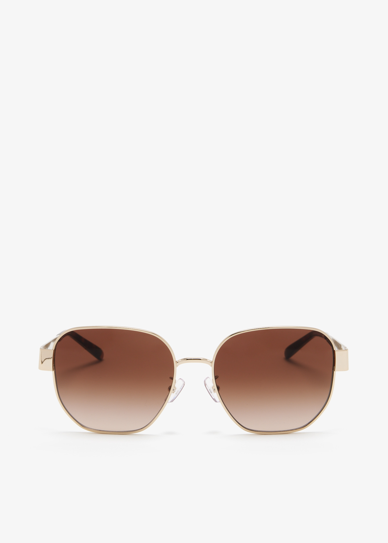 

Miller square sunglasses, Gold