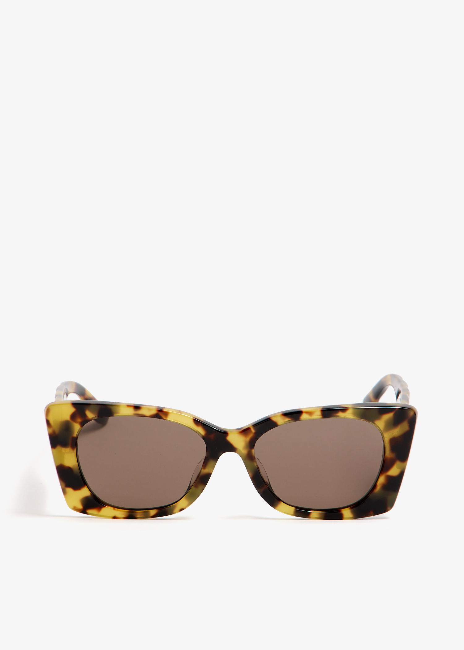 

Kira quilted geometric sunglasses, Brown