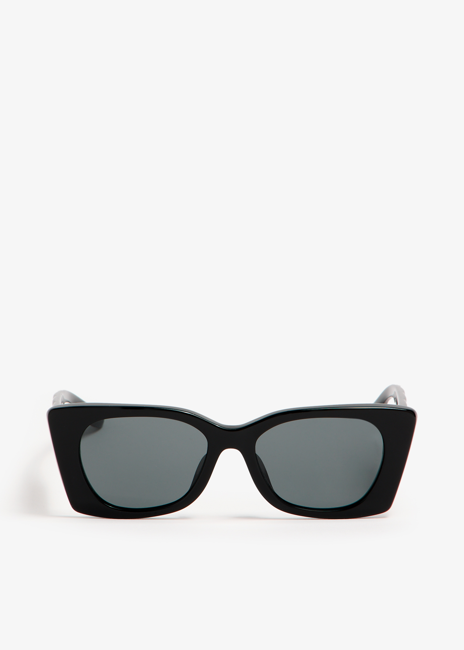 

Kira quilted geometric sunglasses, Black