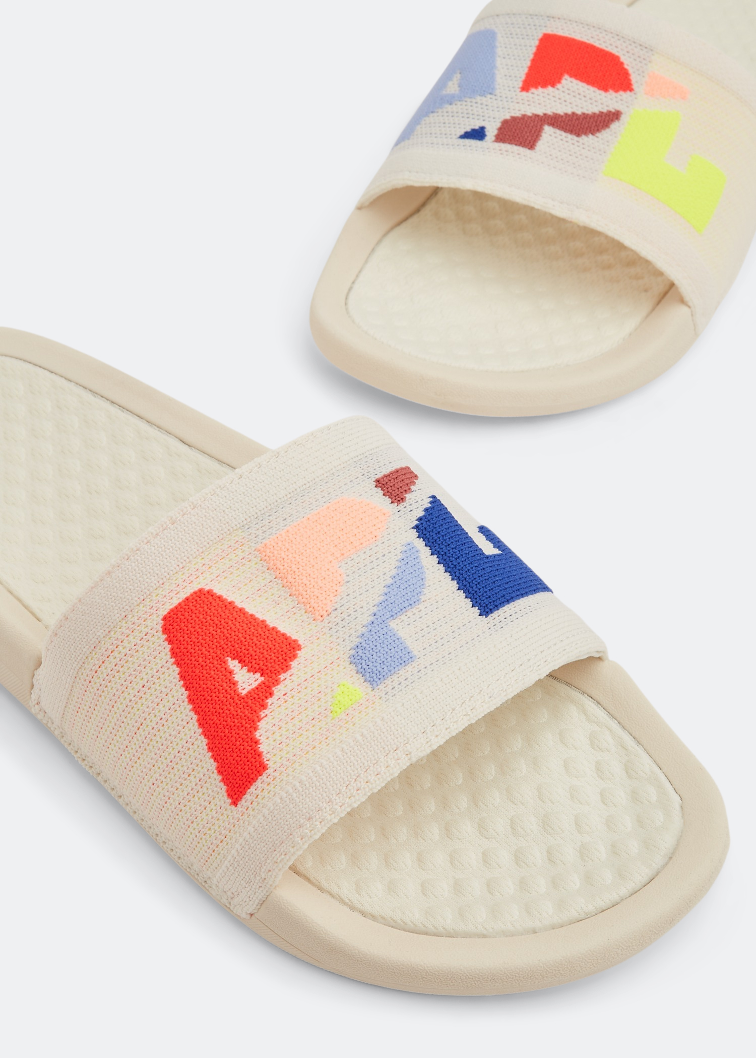 

Big Logo TechLoom slides, Beige