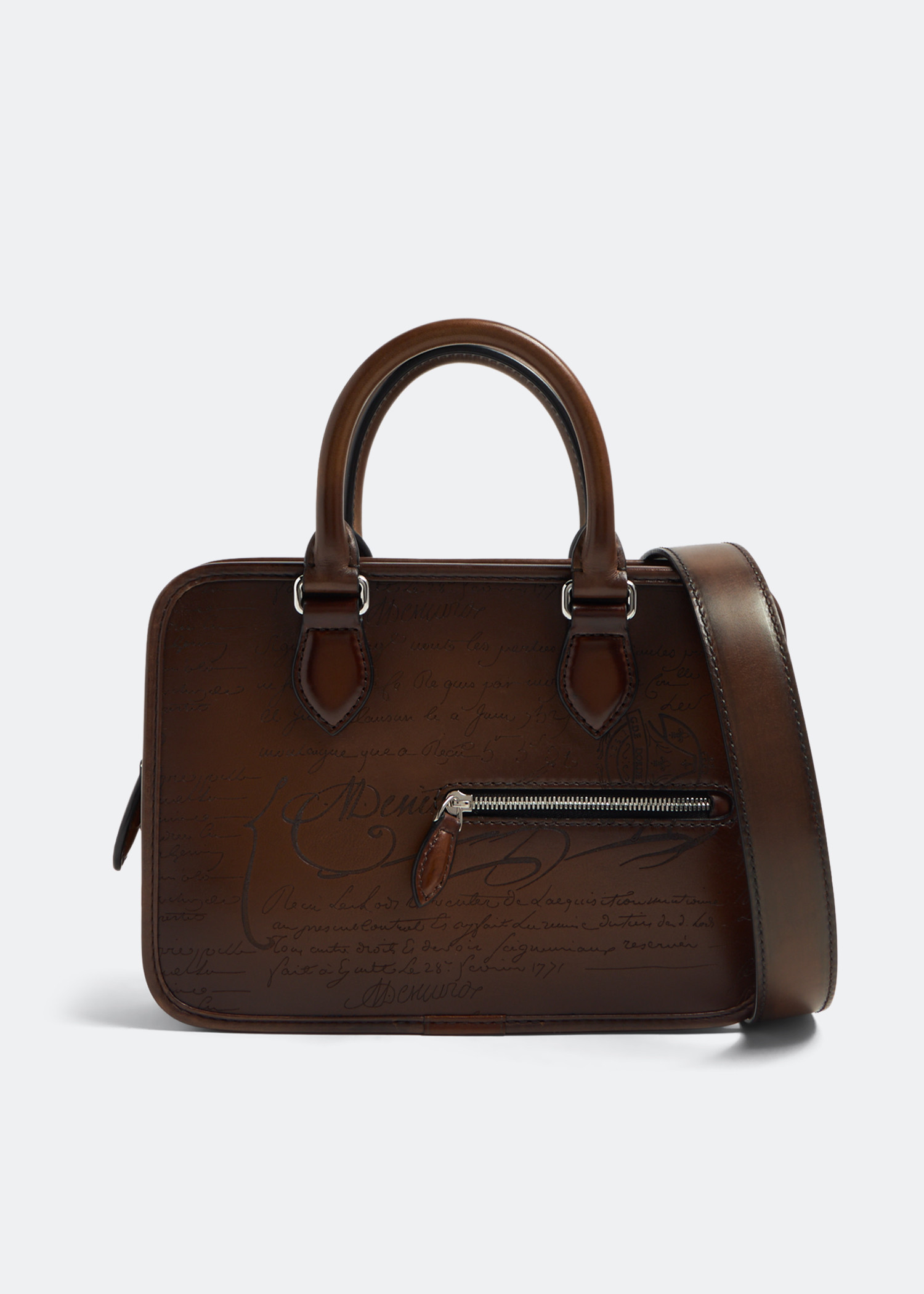 

Un Jour Scritto messenger bag, Brown