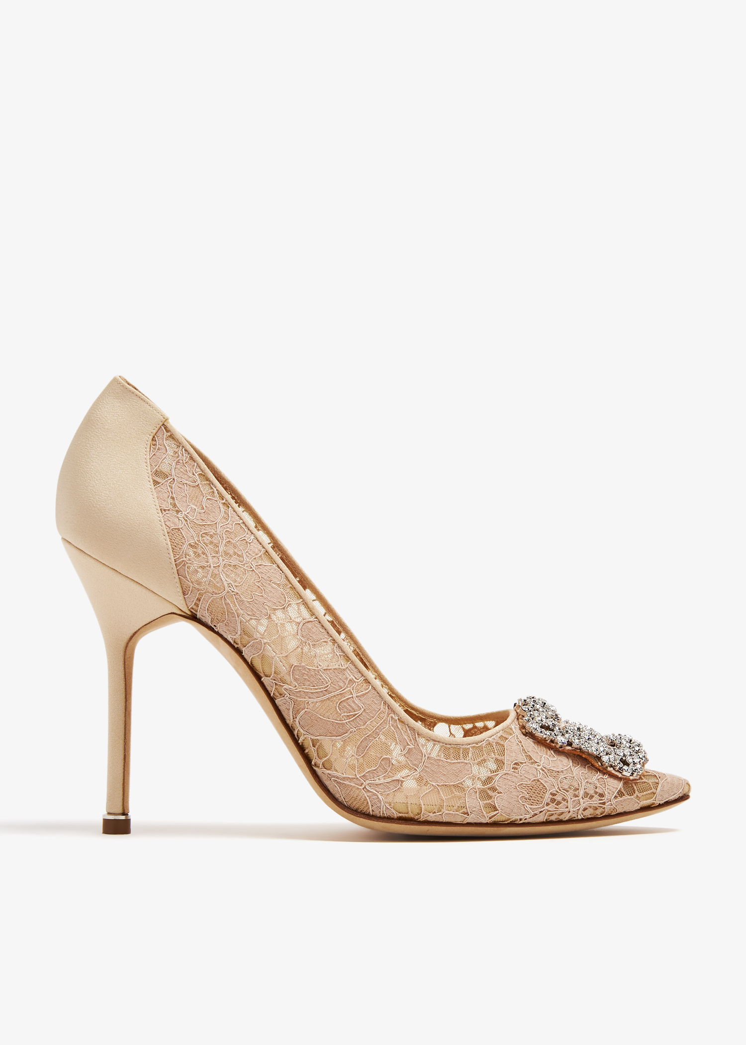

Hangisi lace pumps, Beige