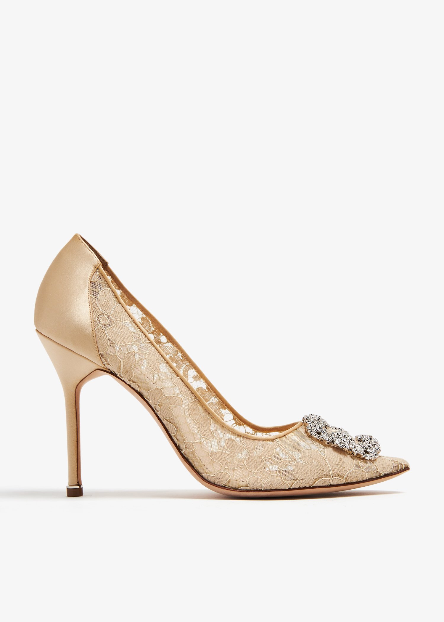 

Hangisi lace pumps, Beige