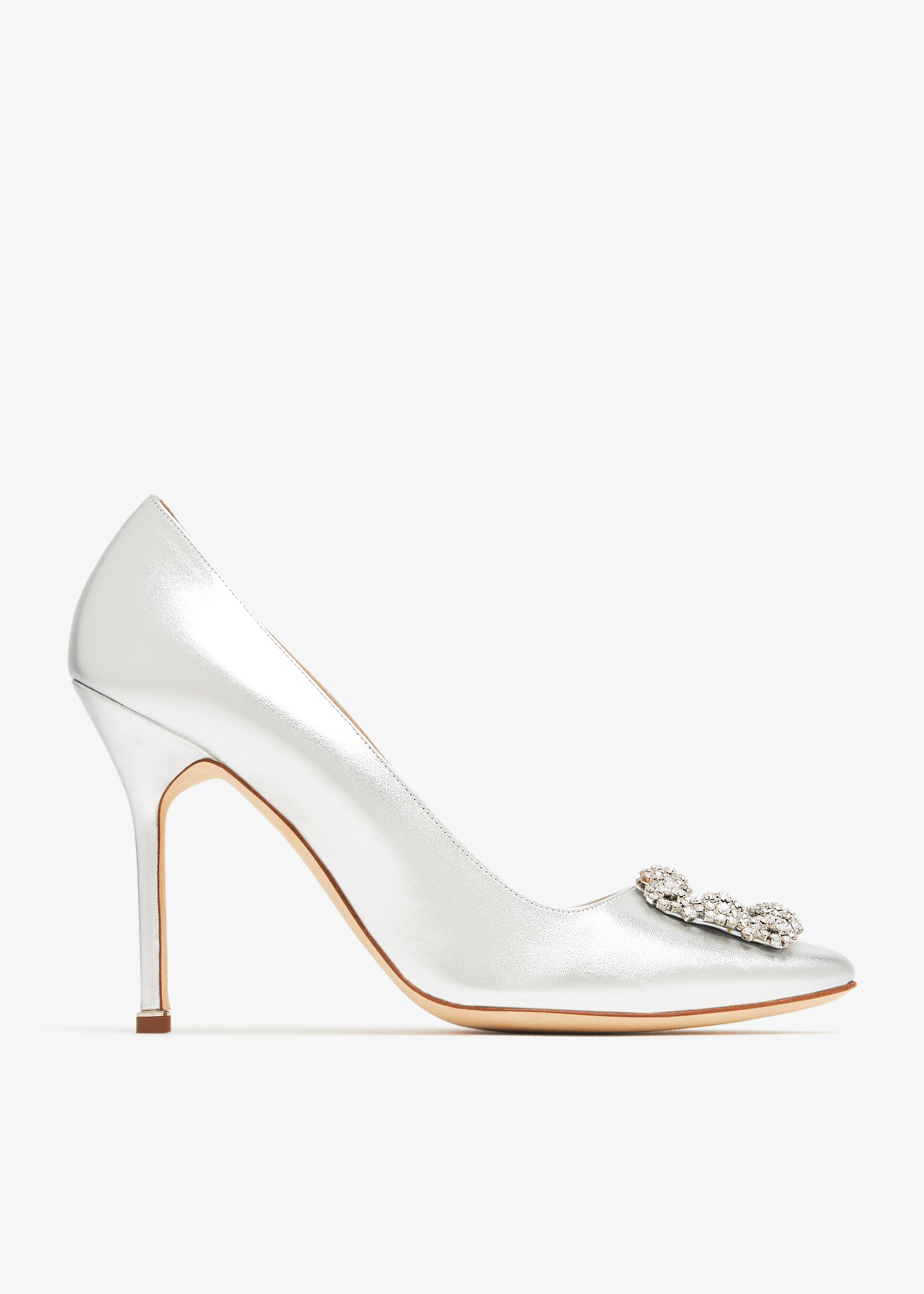 

Hangisi leather pumps, Silver